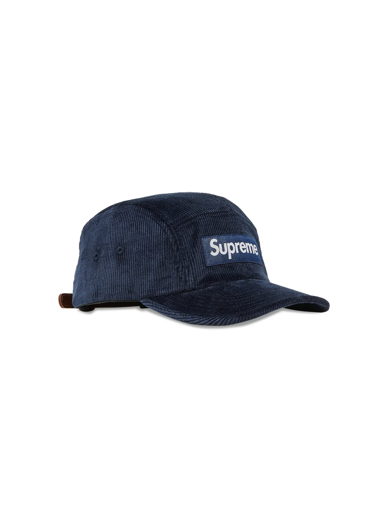 Вельветовая кепка Supreme — изображение 2 из 4, синий