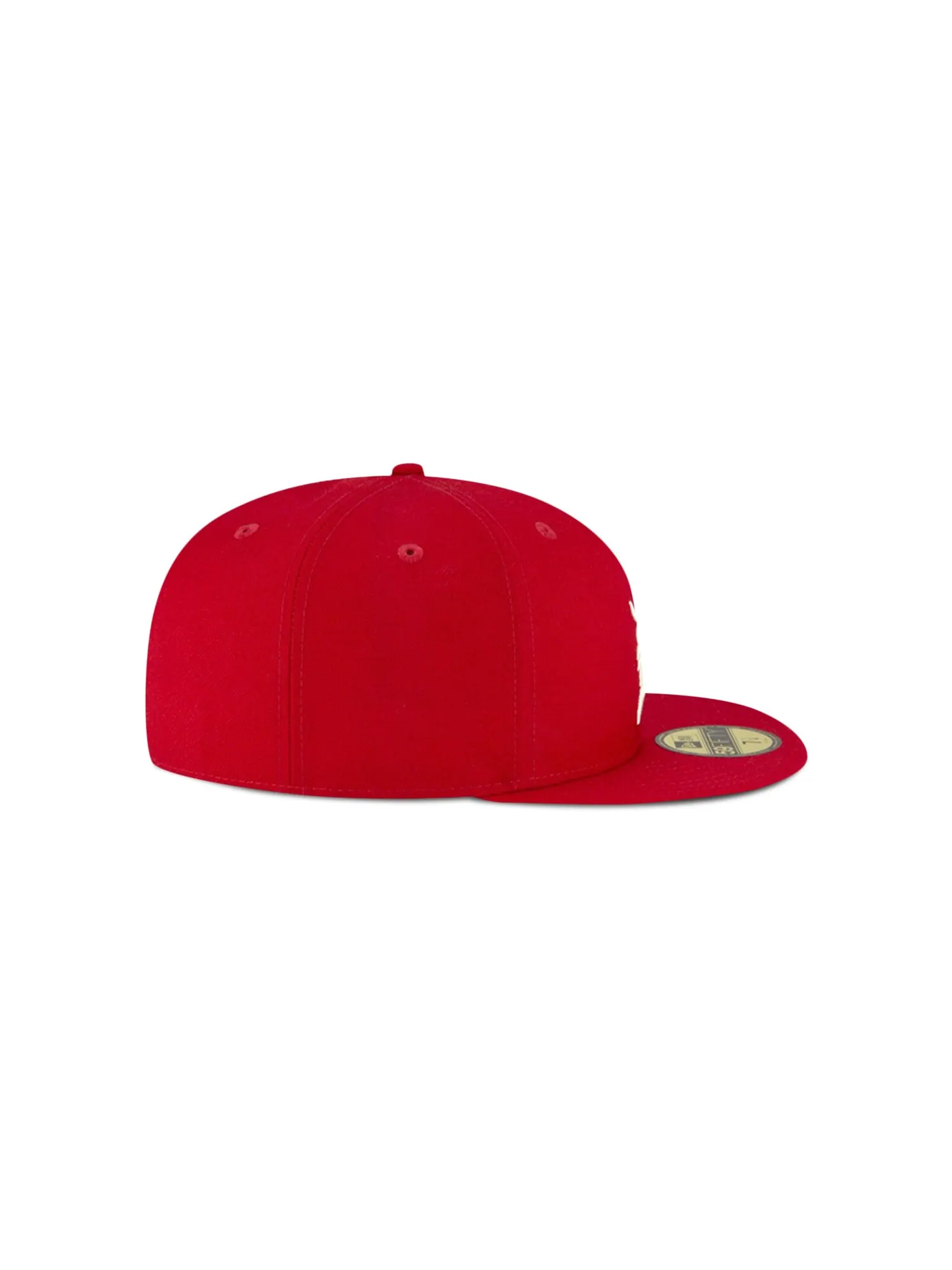 Кепка Fear of God Essentials x New Era — изображение 2 из 2, красная/белая