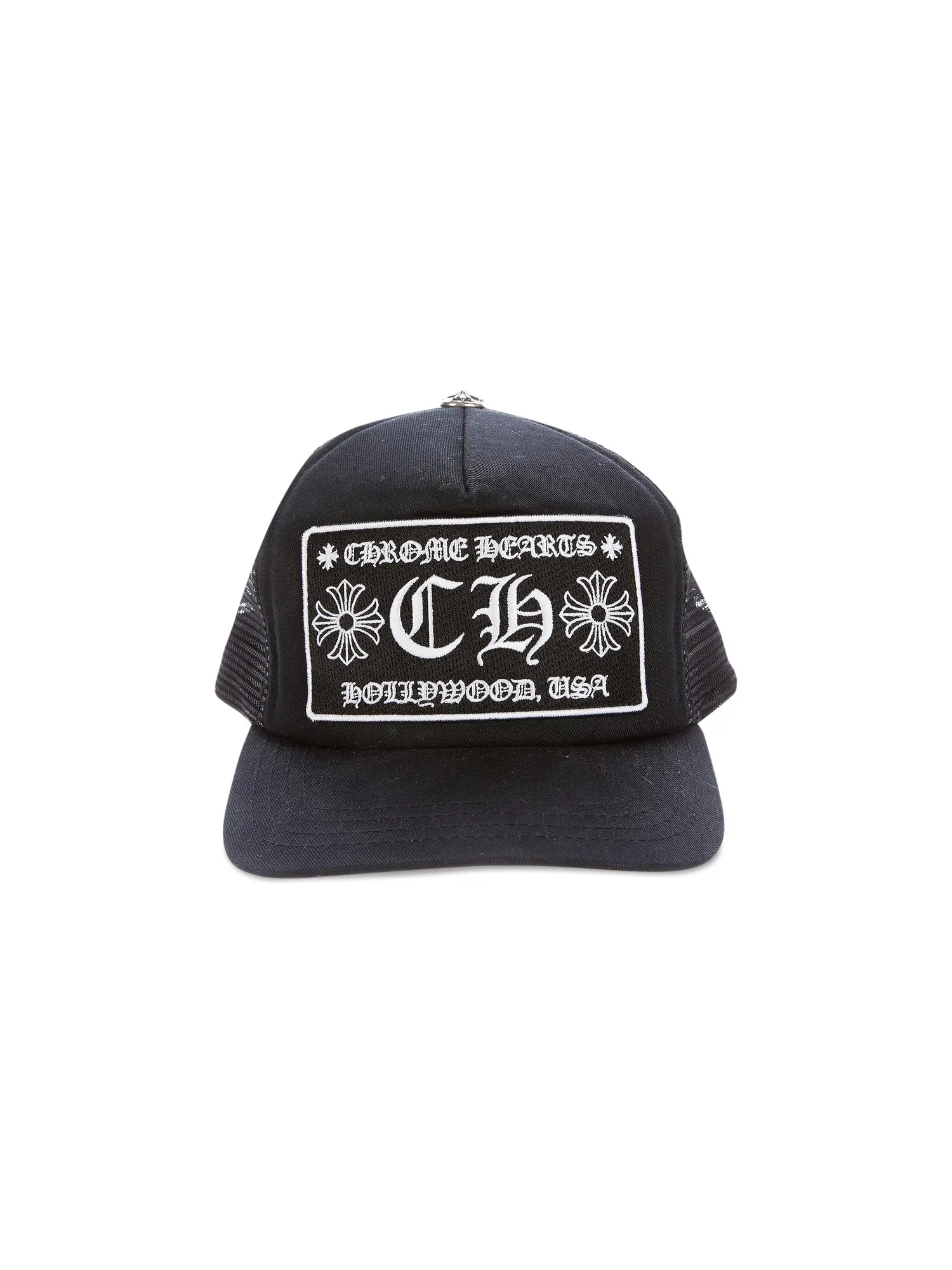 Кепка Chrome Hearts Ch Hollywood Trucker — изображение 2 из 2, черный