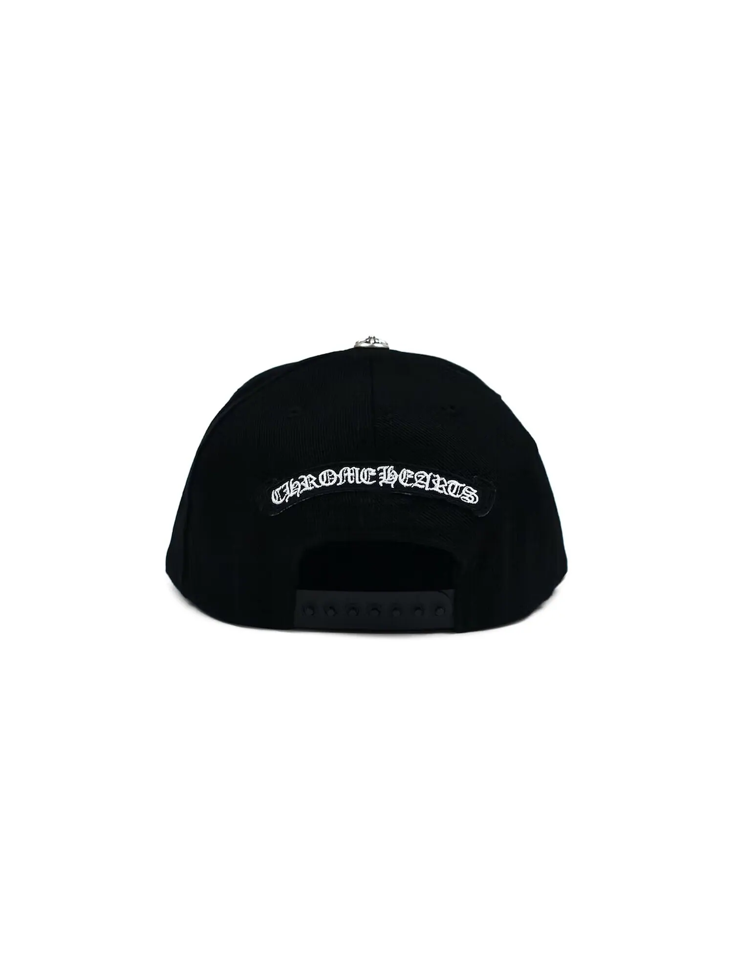 Джинсовая бейсболка Chrome Hearts Cross, вощеная — изображение 2 из 2, черный