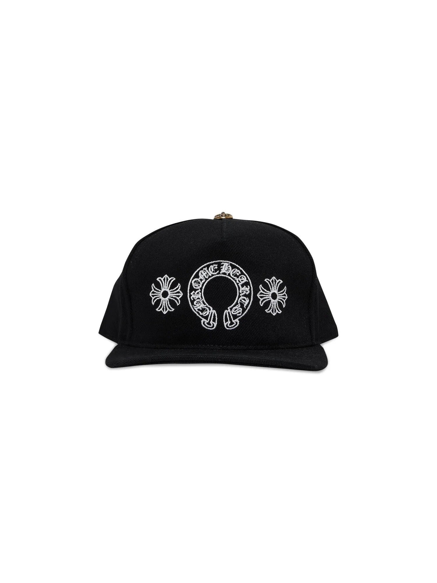 Джинсовая бейсболка Chrome Hearts Horseshoe