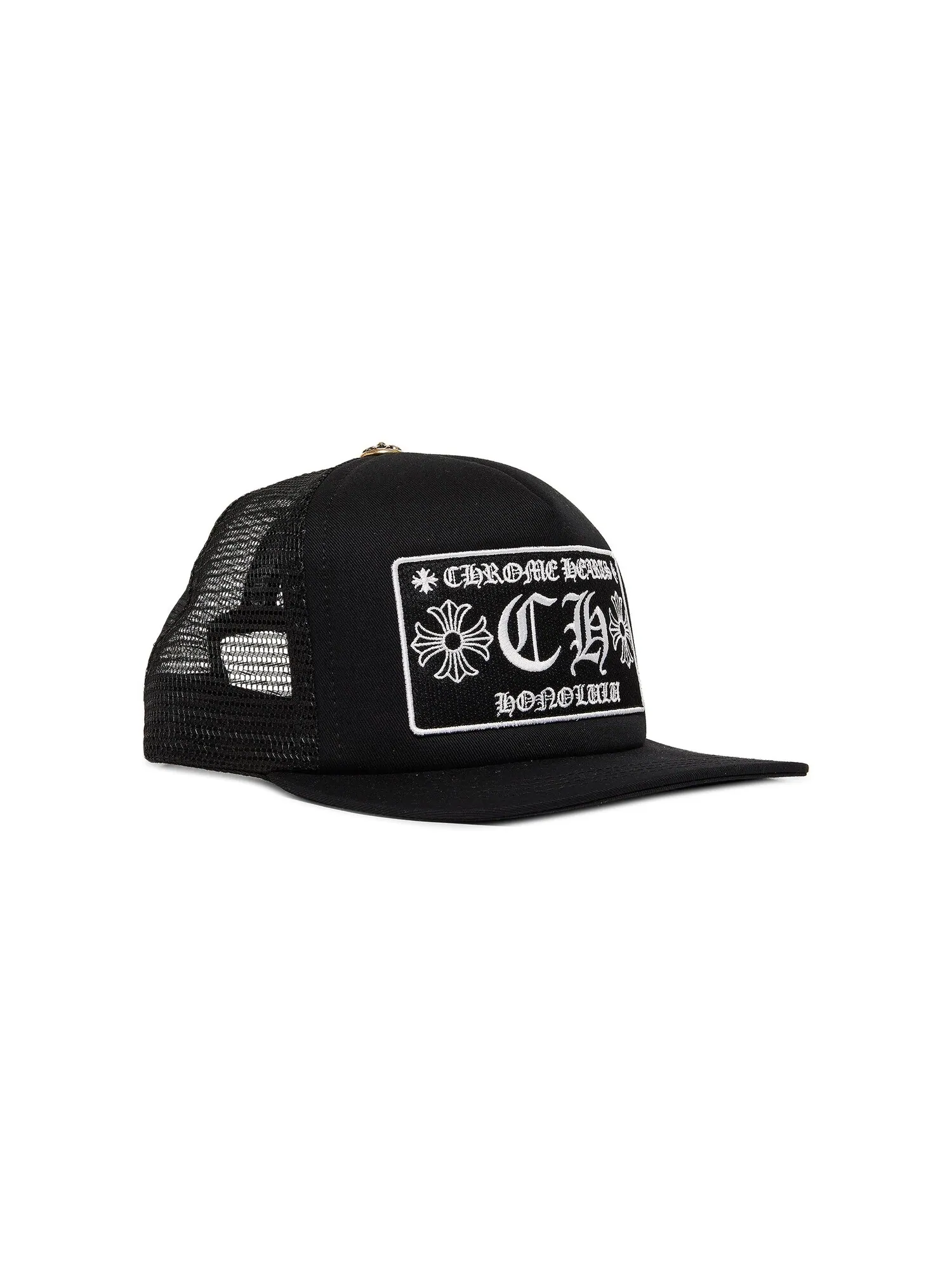 Кепка Chrome Hearts Honolulu Trucker — изображение 2 из 4, черный