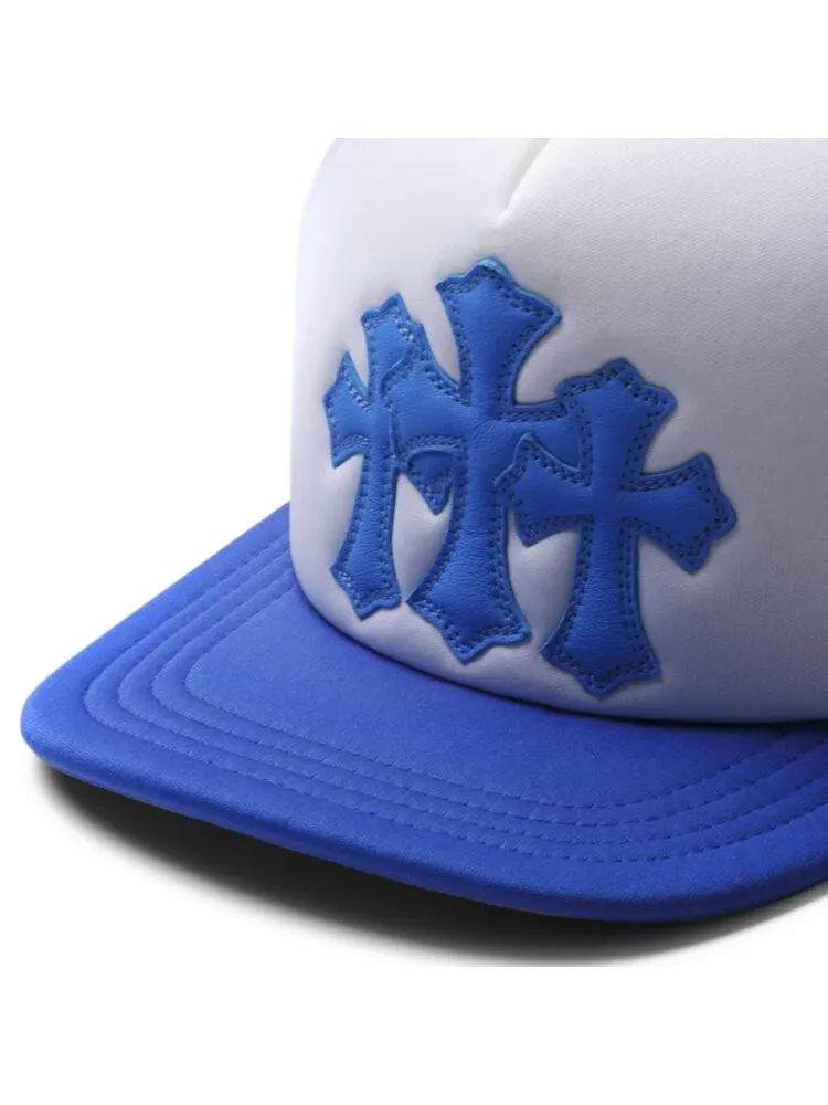 Бейсболка Chrome Hearts Cemetery Trucker Hat — изображение 3 из 3, синий