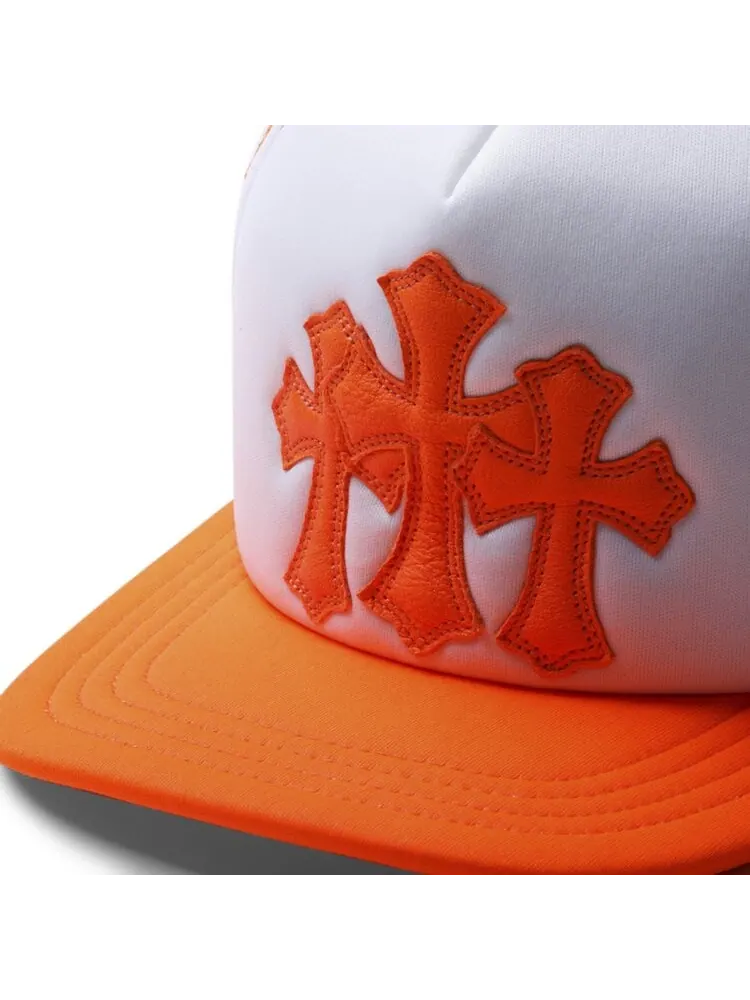 Бейсболка Chrome Hearts Cemetery Trucker Hat — изображение 3 из 3, оранжевый