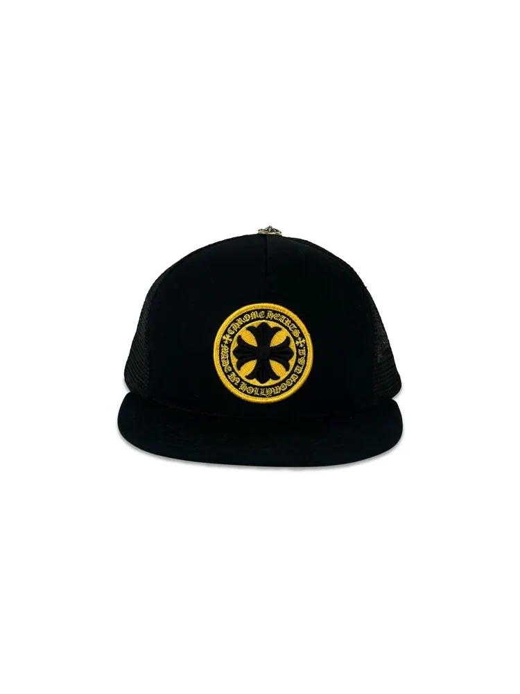 Бейсболка Chrome Hearts Plus Cross Seal Stamp Trucker Hat
