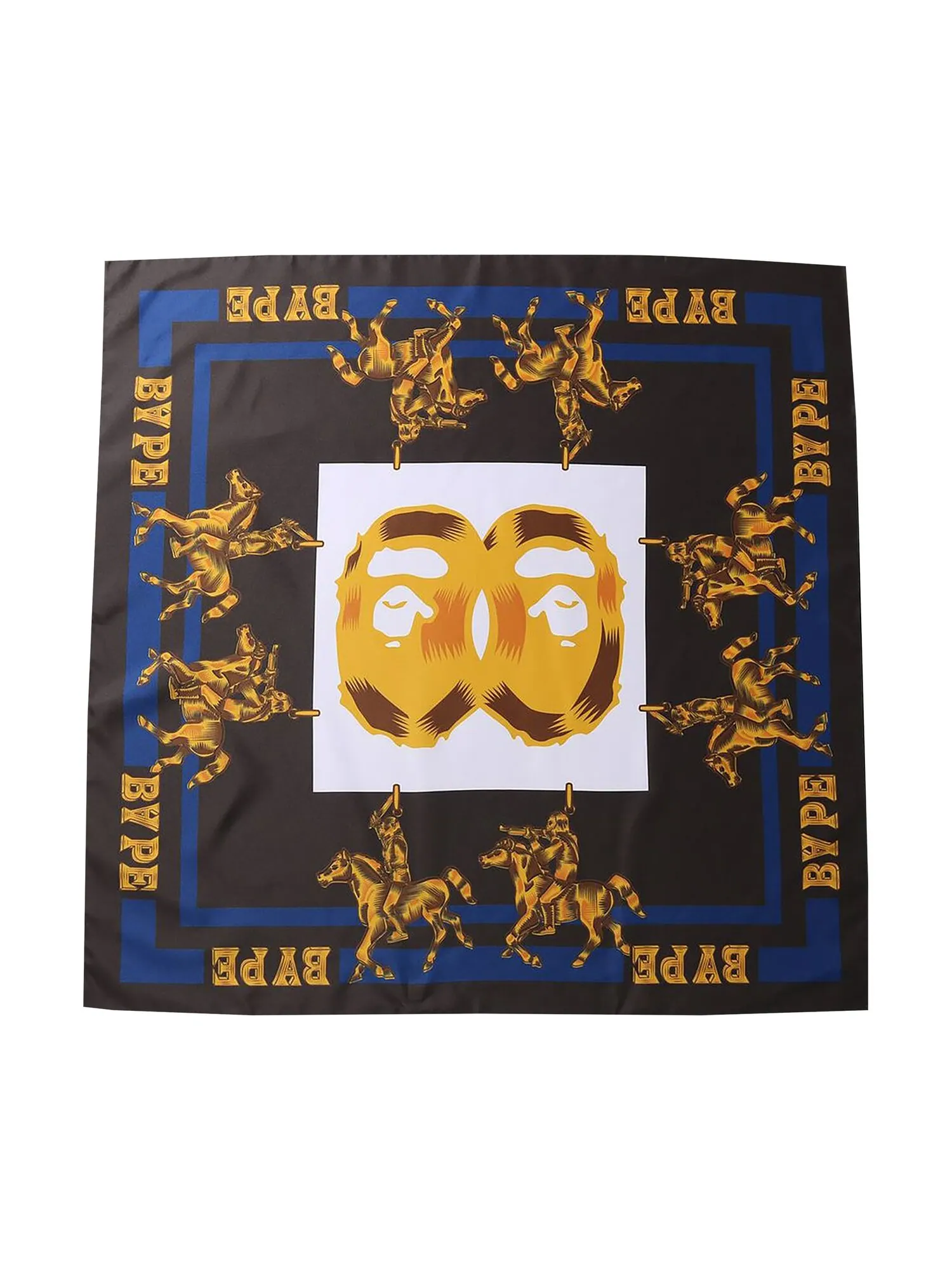 BAPE Платок на голову Double Ape — изображение 1 из 1, черный