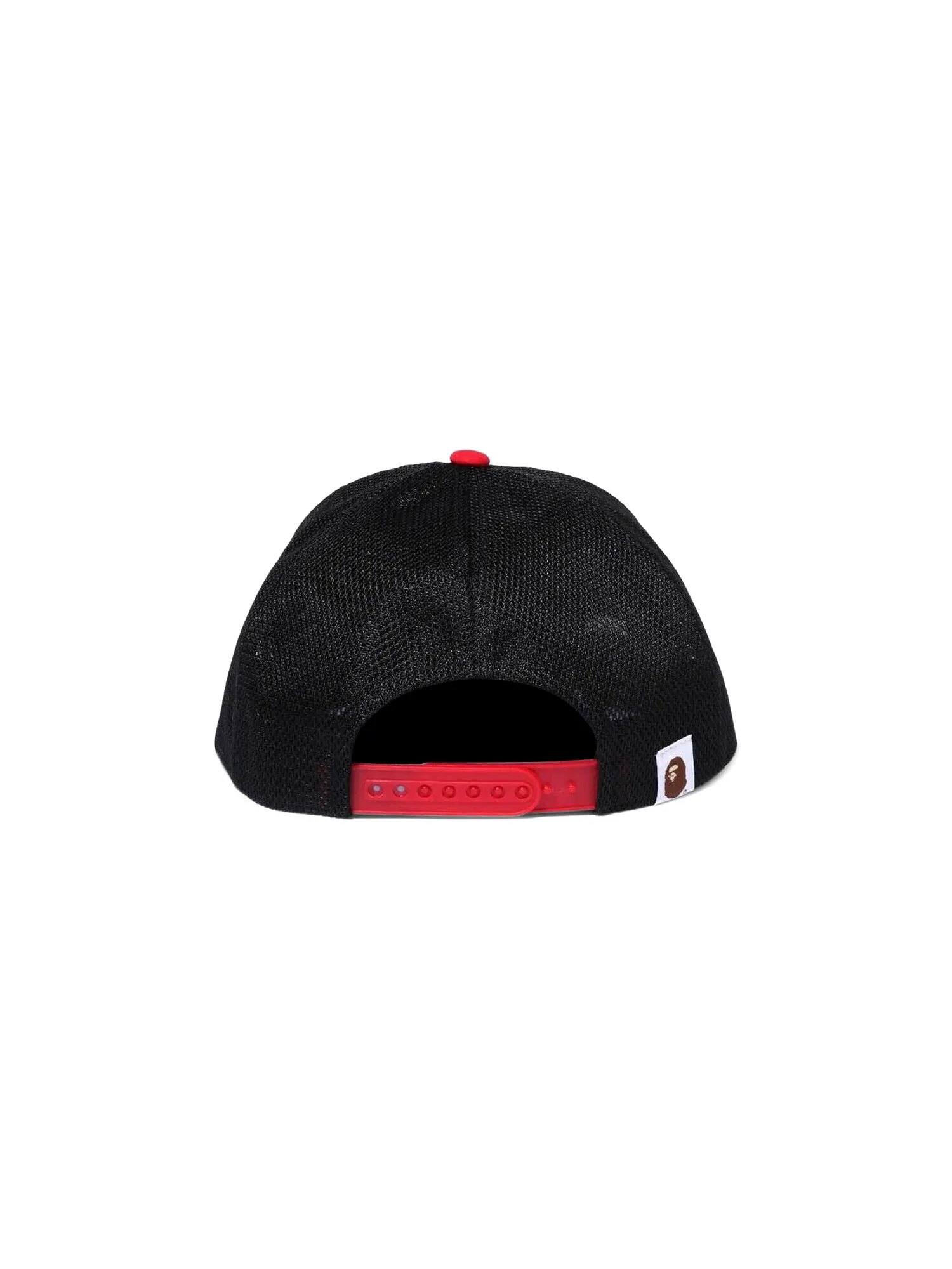 Кепка из сетчатой ткани с линзовидной эмблемой BAPE — изображение 2 из 2, черный