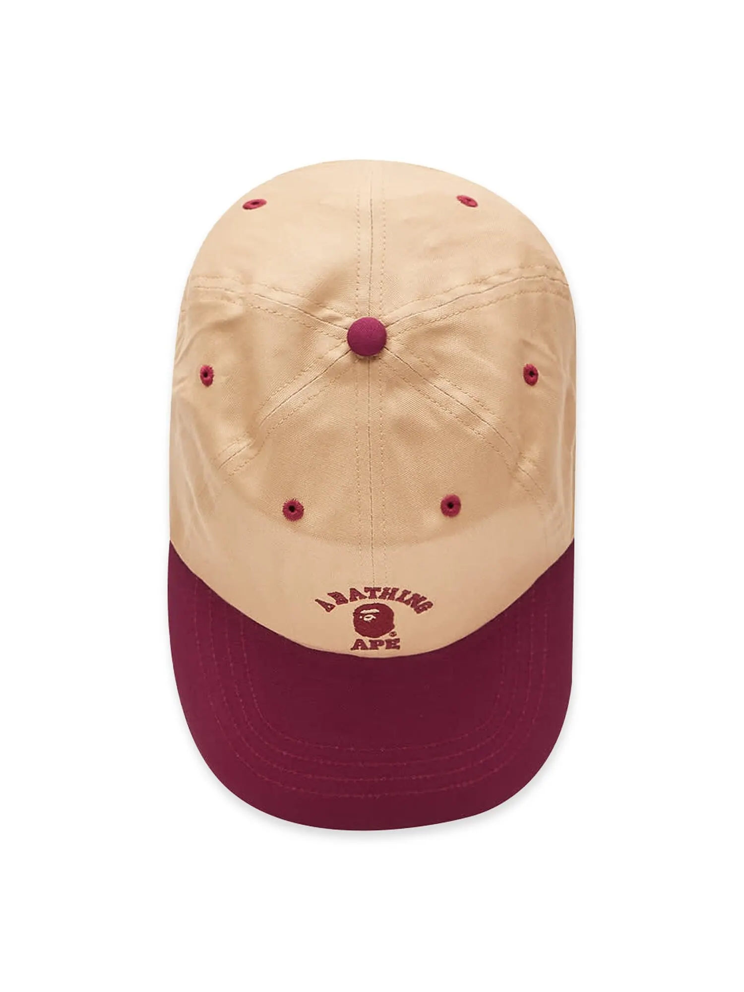Кепка BAPE College Panel — изображение 1 из 1, бежевый