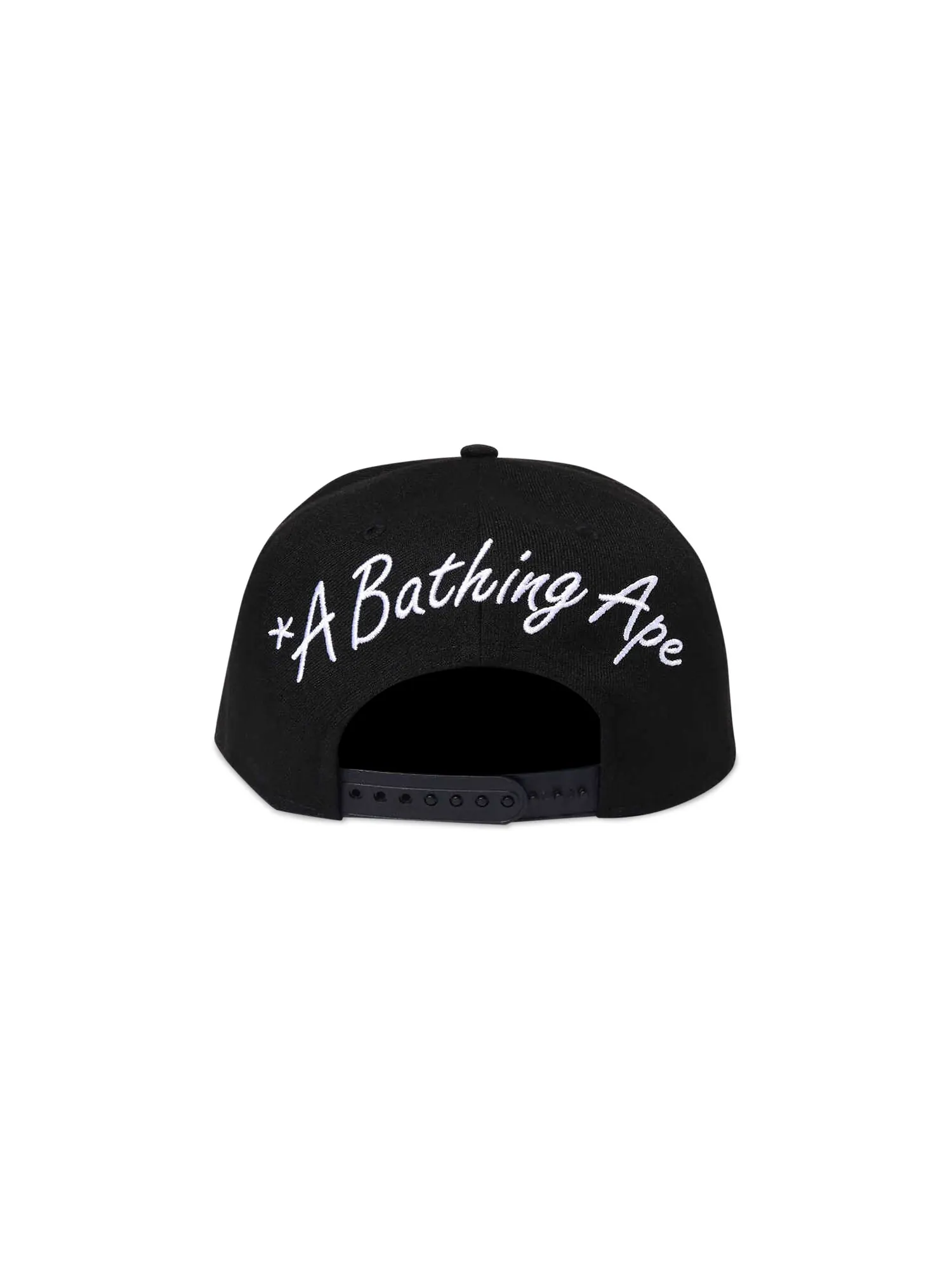 Кепка BAPE x New Era 9FIFTY Черная — изображение 2 из 2, черный