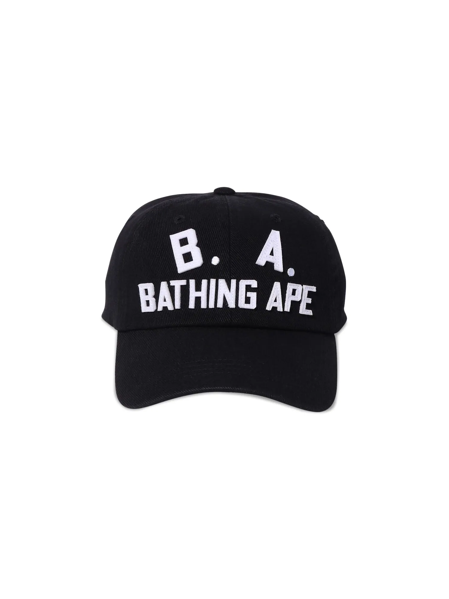 BAPE BA Кепка из мытой твила — изображение 1 из 1, черный