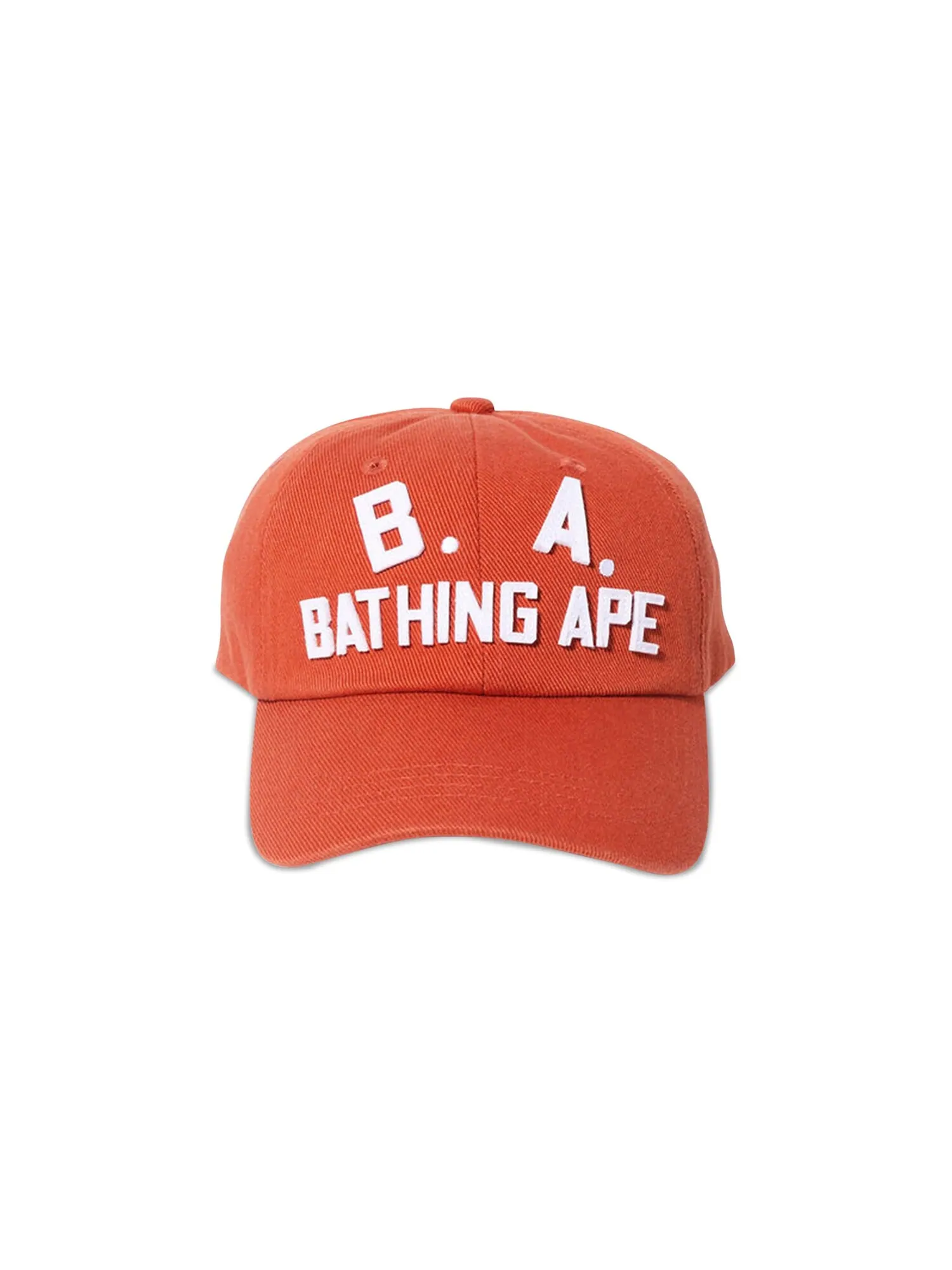 BAPE BA Кепка из мытой твила — изображение 1 из 1, оранжевый