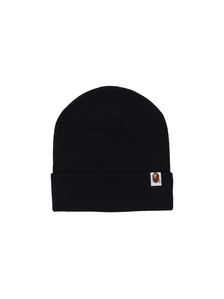Бейсболка BAPE Patch Knit Cap — изображение 2 из 3, черный