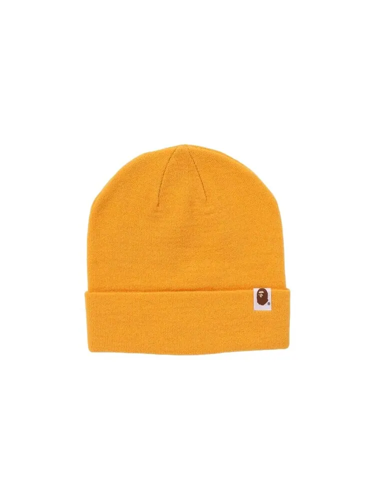 Бейсболка BAPE Patch Knit Cap — изображение 2 из 2, желтый