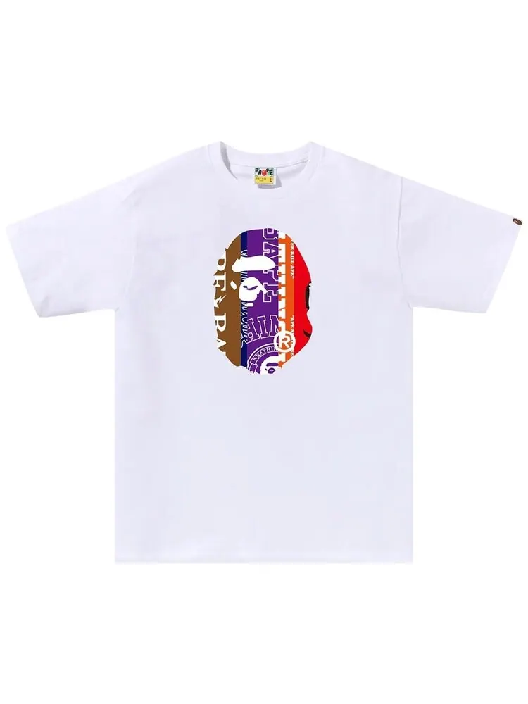 Шарф BAPE Fans Ape Head Tee 'White' — изображение 1 из 1, белый