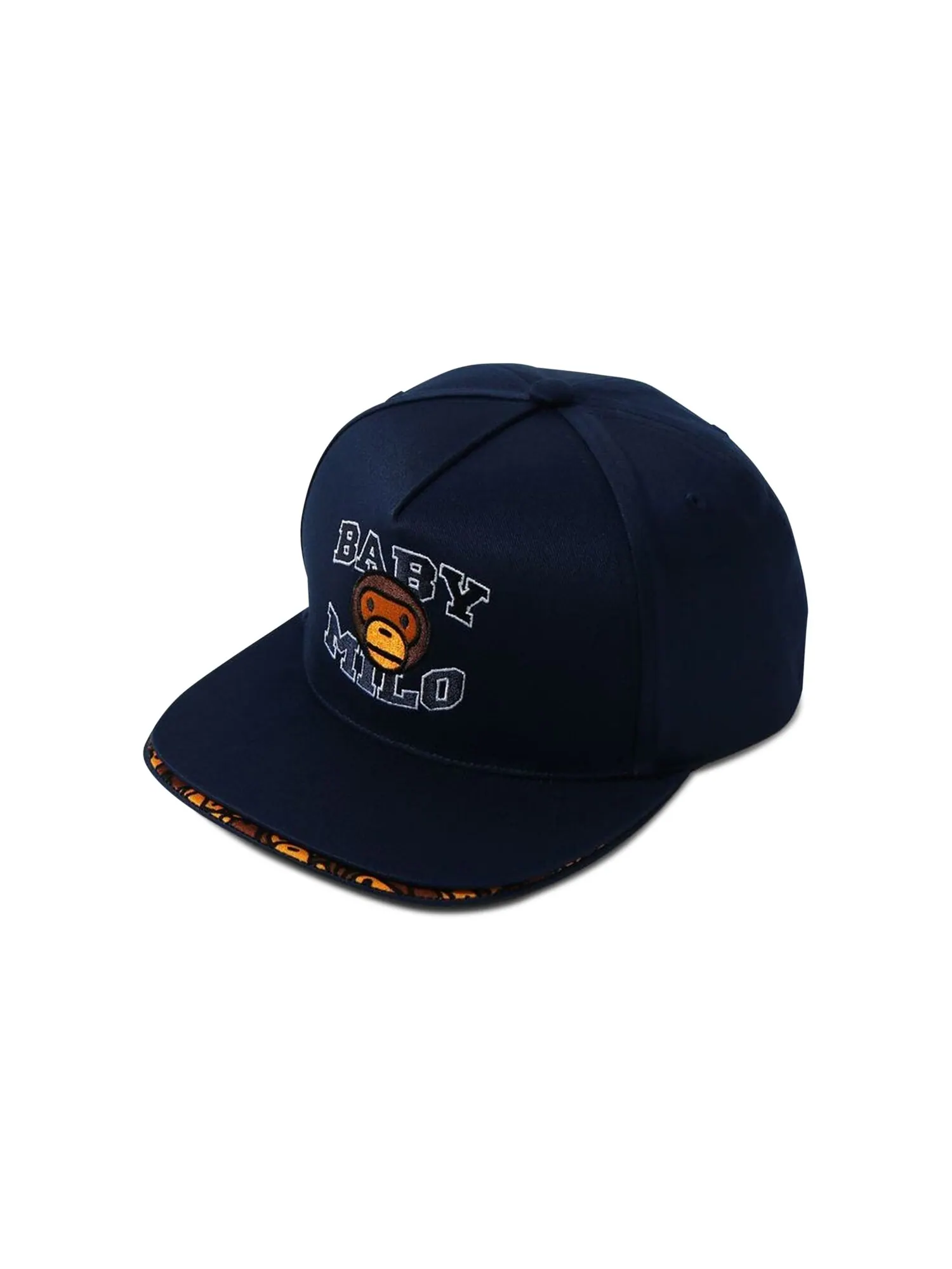 Кепка Milo Snap Back с двойным козырьком BAPE — изображение 1 из 3, синий