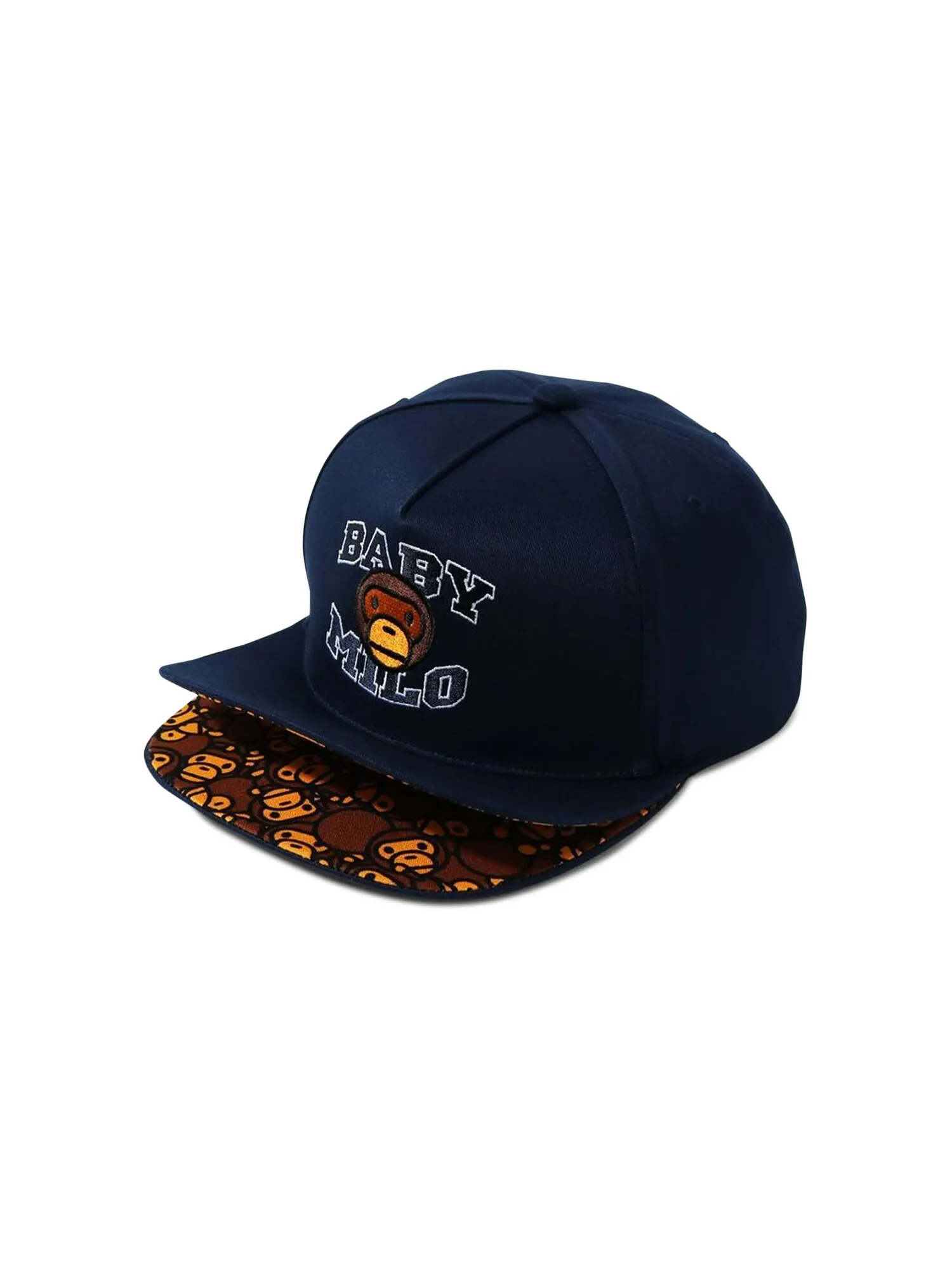Кепка Milo Snap Back с двойным козырьком BAPE — изображение 2 из 3, синий