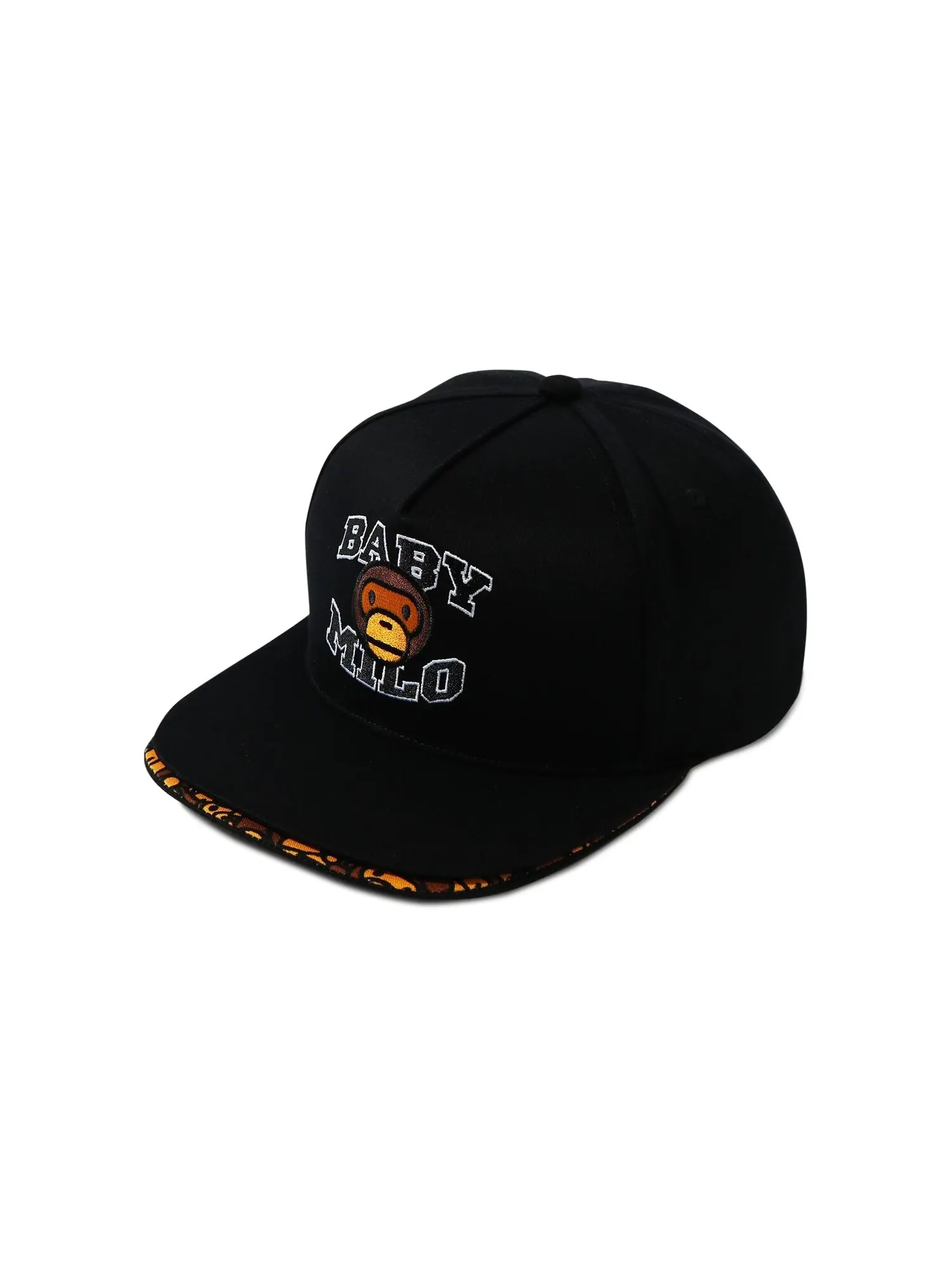 Кепка Milo Snap Back с двойным козырьком BAPE — изображение 1 из 3, черный