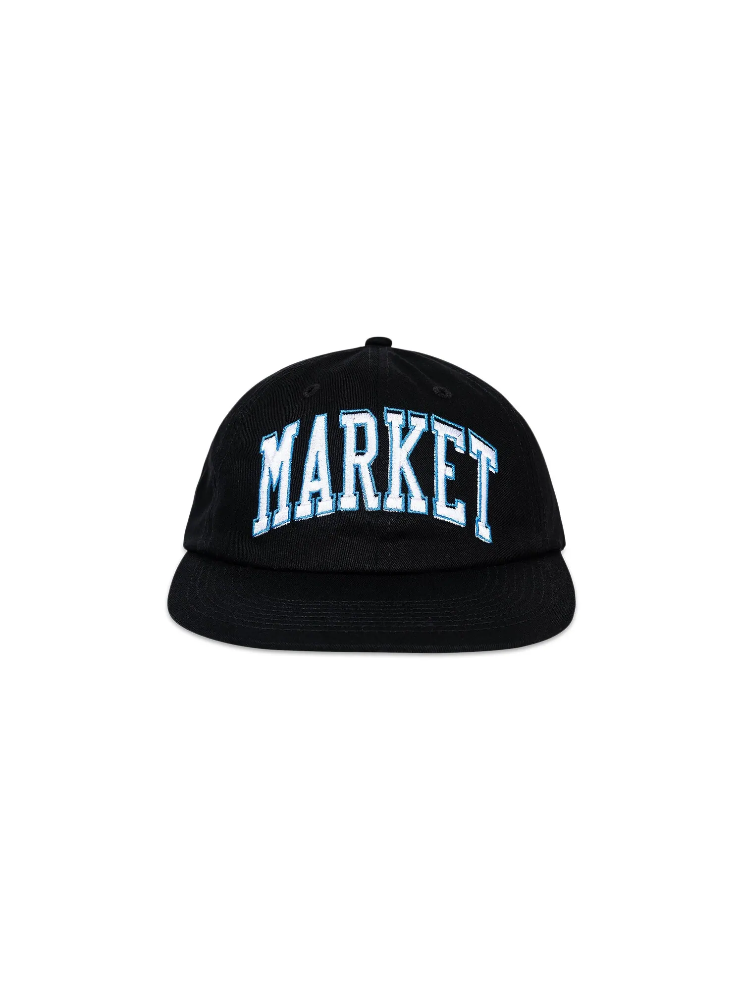 Кепка Market Offset Arc 6 Panel — изображение 1 из 2, черный