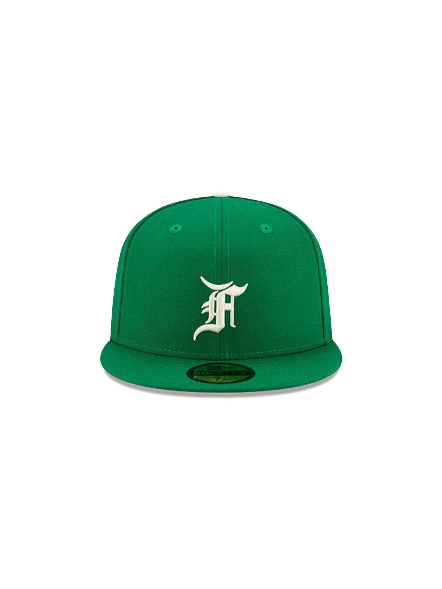 Кепка Fear of God Essentials x New Era 59Fifty — изображение 1 из 2, зеленый