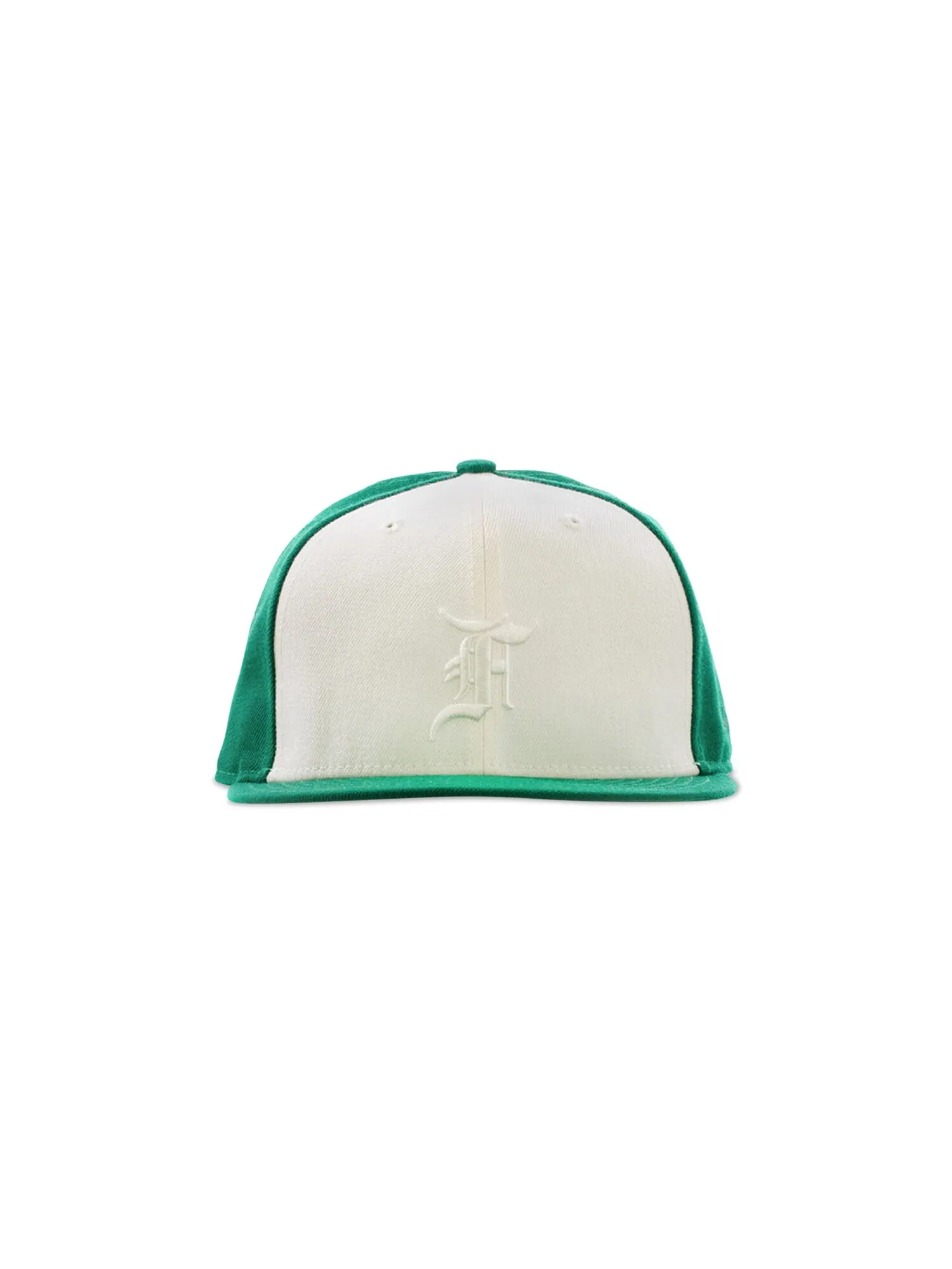 Кепка Fear of God Essentials x New Era 59Fifty — изображение 1 из 2, зеленый/белый