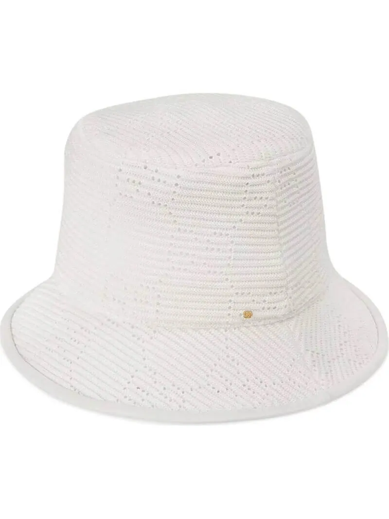Шляпа Gucci GG Cable Knit Fedora — изображение 1 из 2, бежевый
