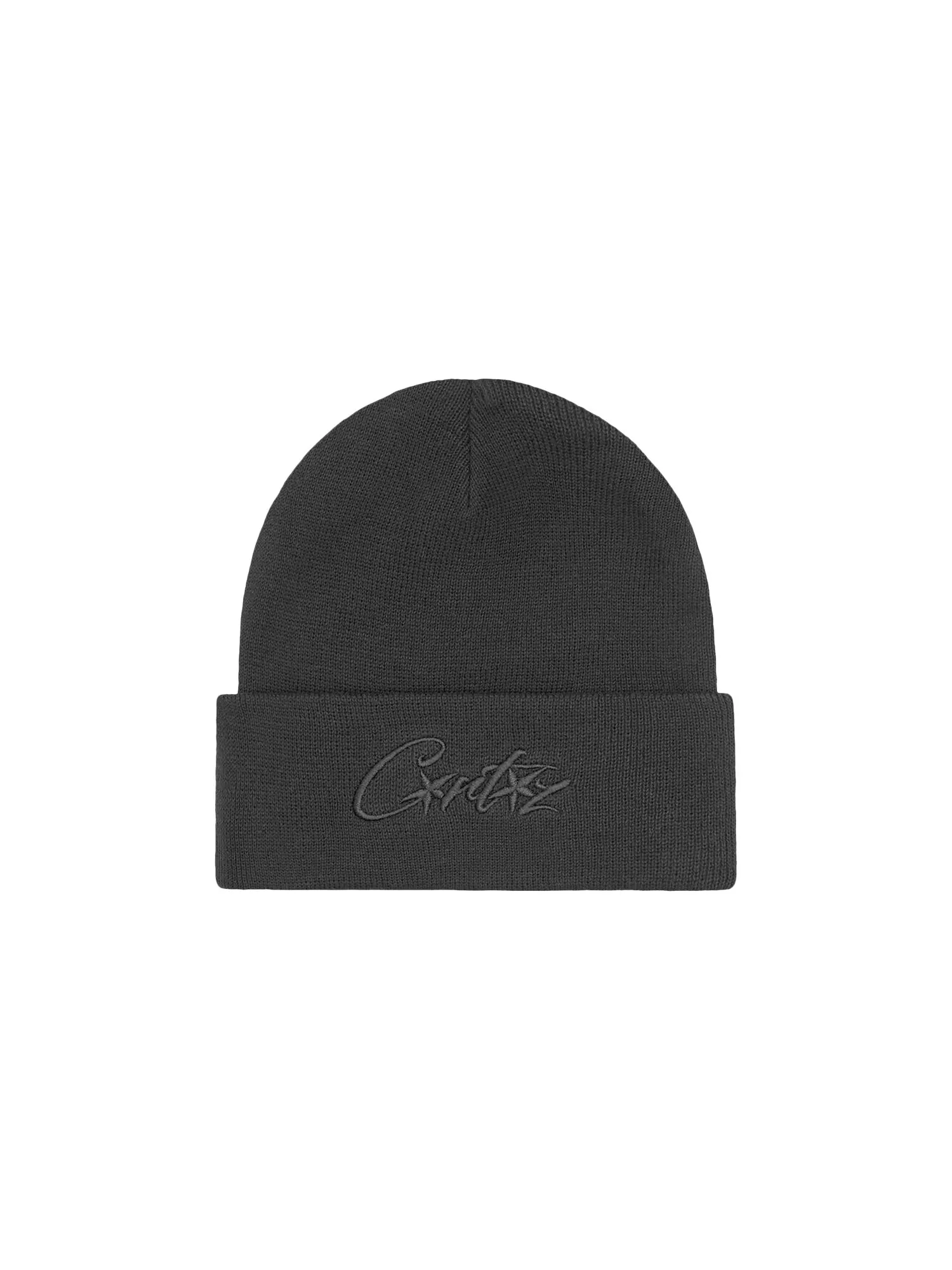 Складная шапка-бини Corteiz Allstarz Triple Black — изображение 1 из 1, черный