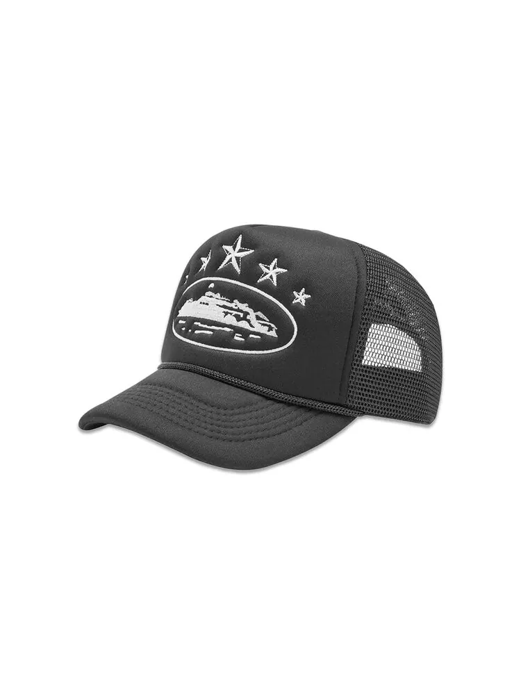 Бейсболка Corteiz 5 Starz Alcatraz Trucker — изображение 1 из 2, черный