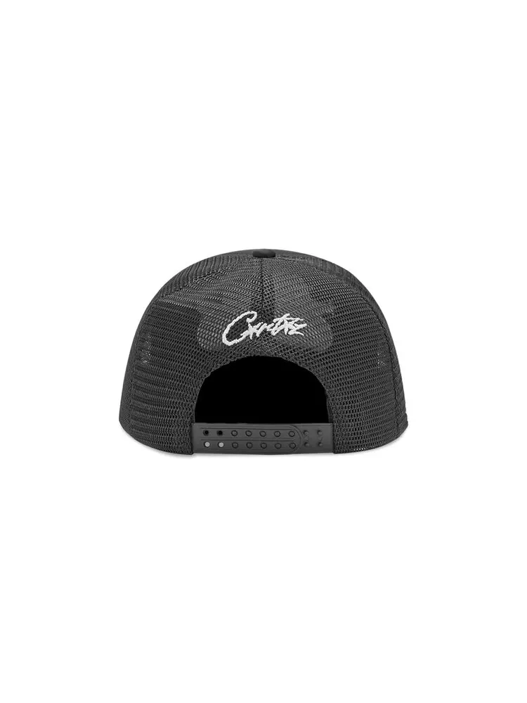 Бейсболка Corteiz 5 Starz Alcatraz Trucker — изображение 2 из 2, черный