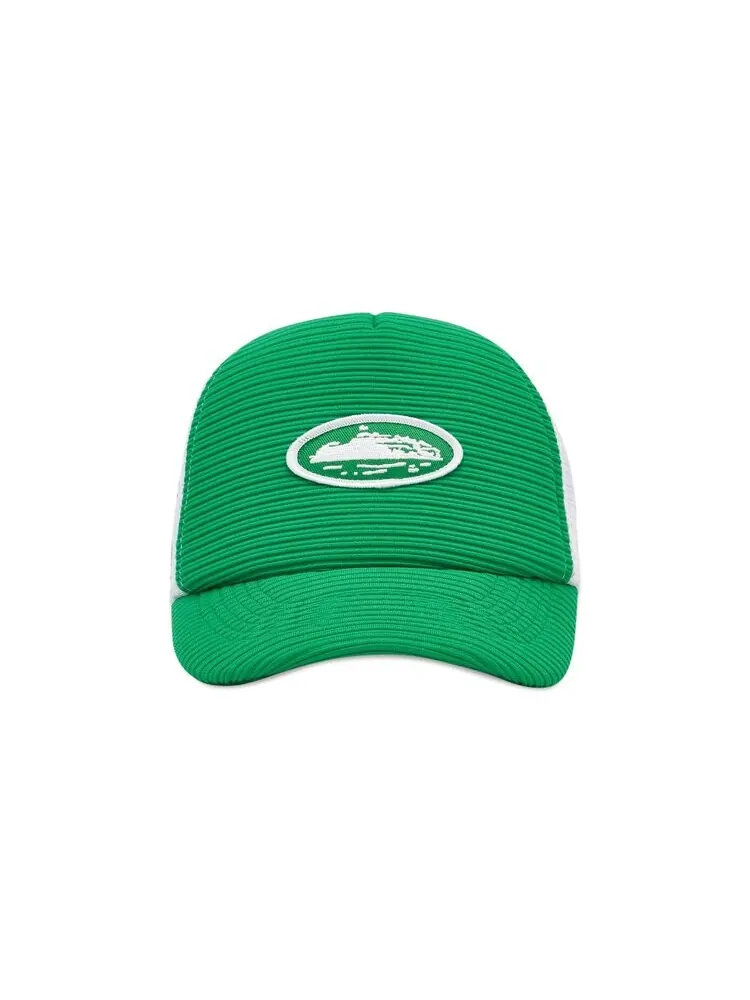 Бейсболка Corteiz Short Peak Trucker — изображение 1 из 2, зеленый