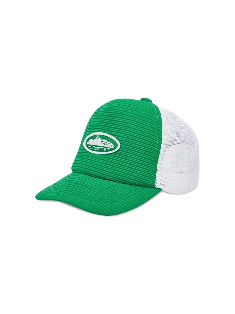 Бейсболка Corteiz Short Peak Trucker — изображение 2 из 2, зеленый