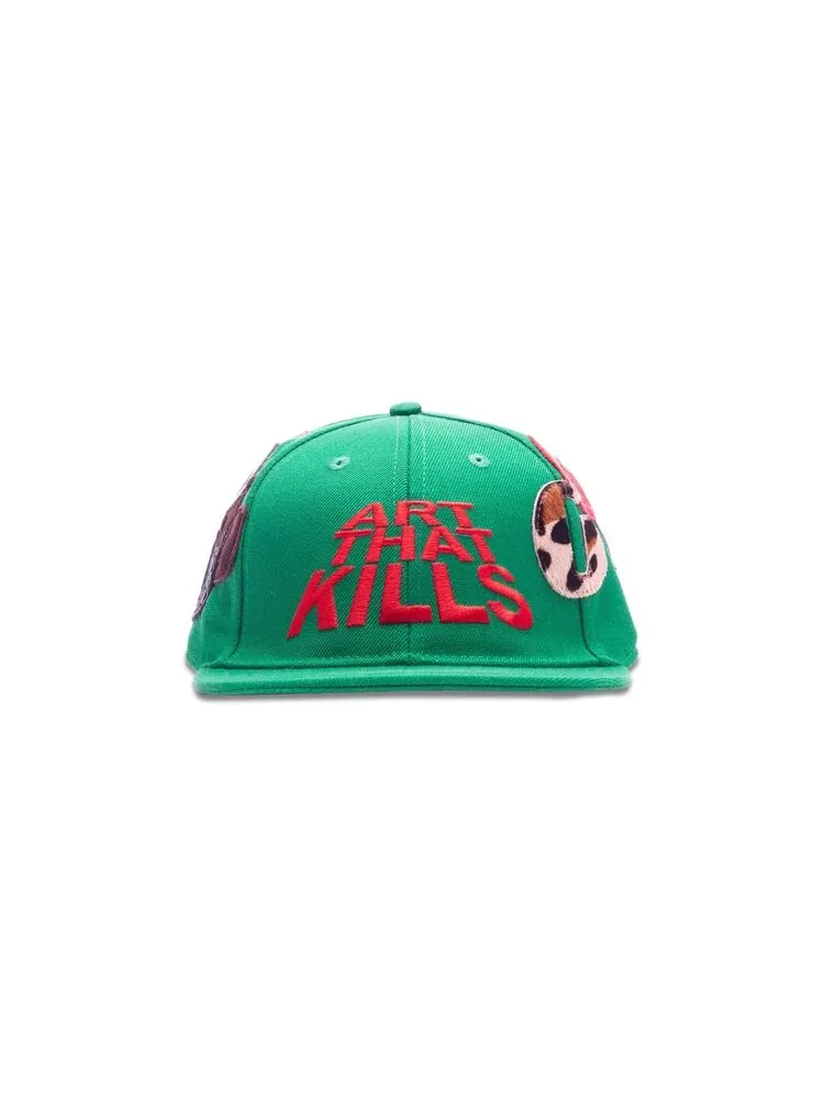 Бейсболка Gallery Dept. ATK G Patch Fitted Cap — изображение 1 из 3, зеленый