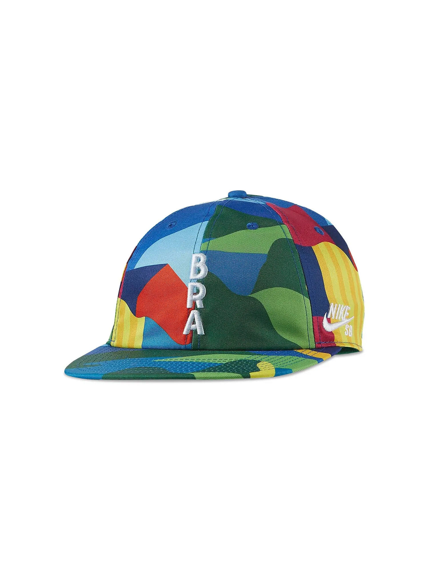 Кепка для скейтбординга Nike SB x Parra Brazil Federation — изображение 1 из 2, белый
