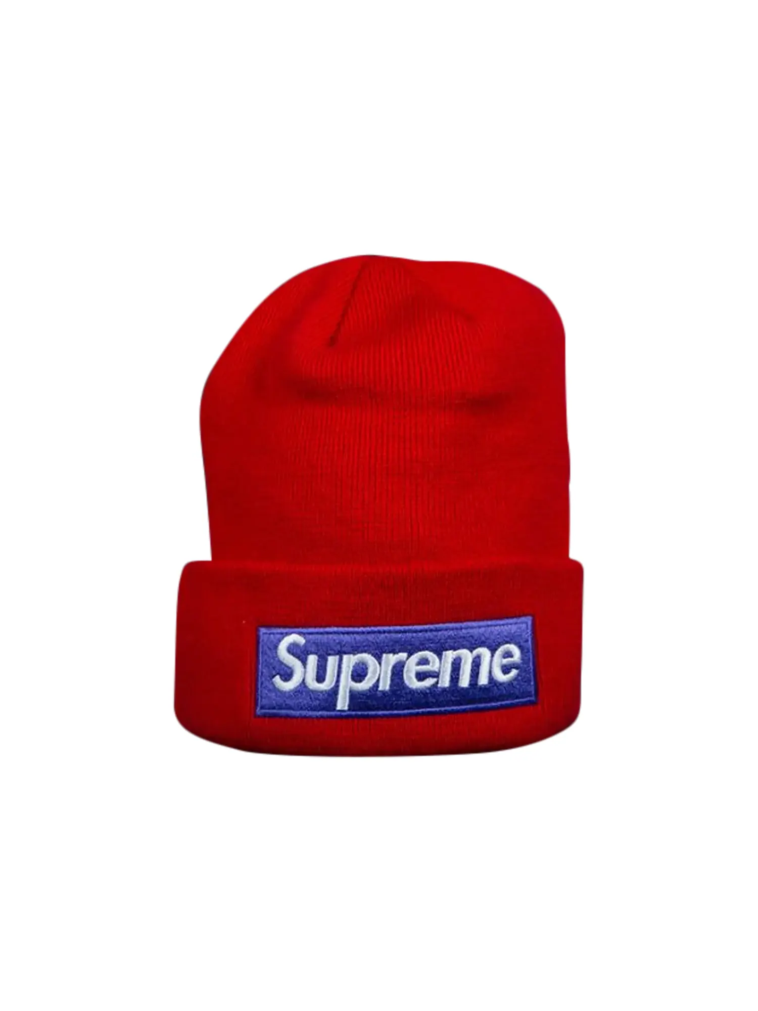 Шапка-бини Supreme New Era Box Logo — изображение 1 из 1, красный