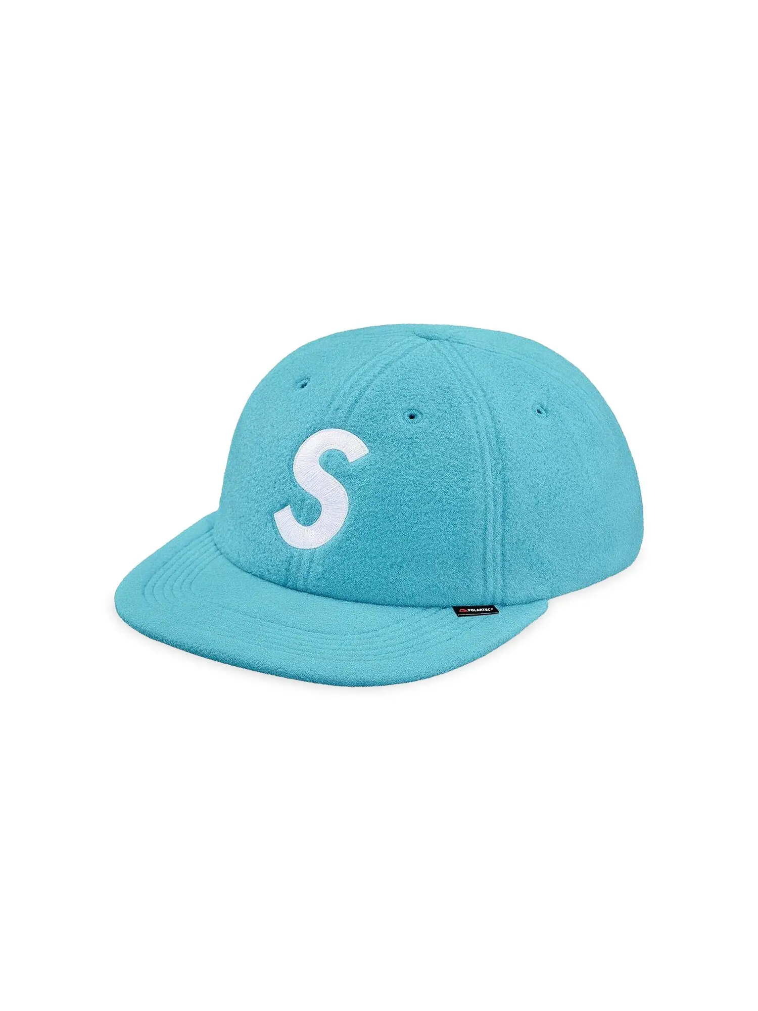 6-панельный логотип Supreme Polartec S — изображение 1 из 1, светлый синий