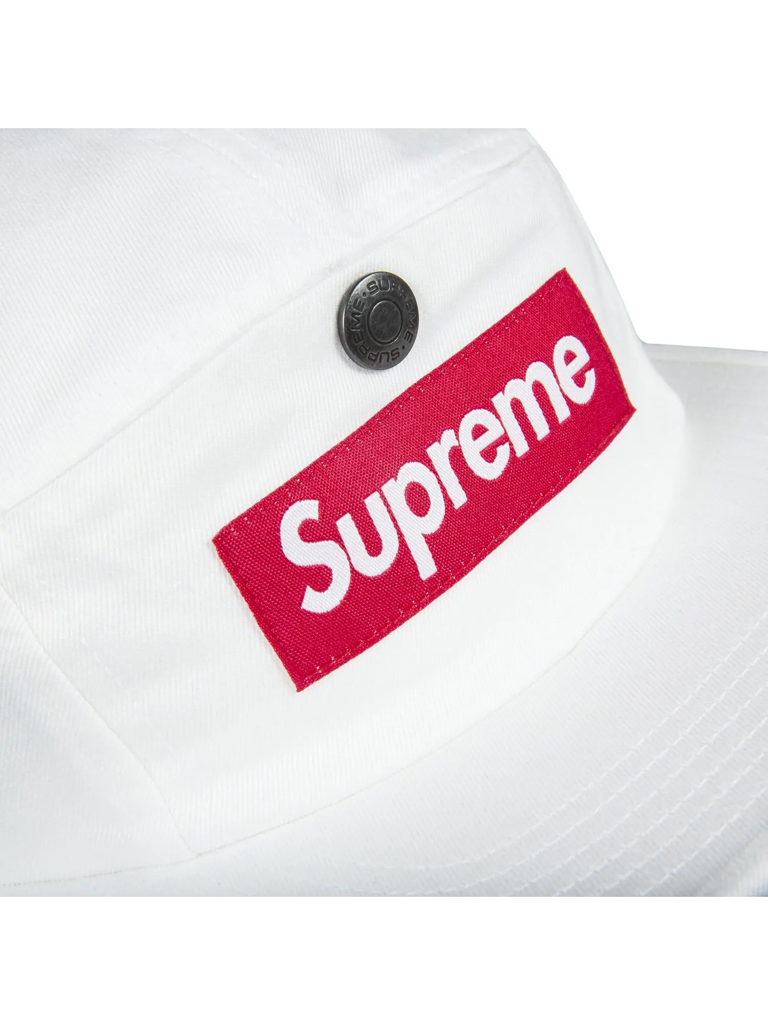 Кепка Supreme с карманами и кнопками — изображение 2 из 2, белый