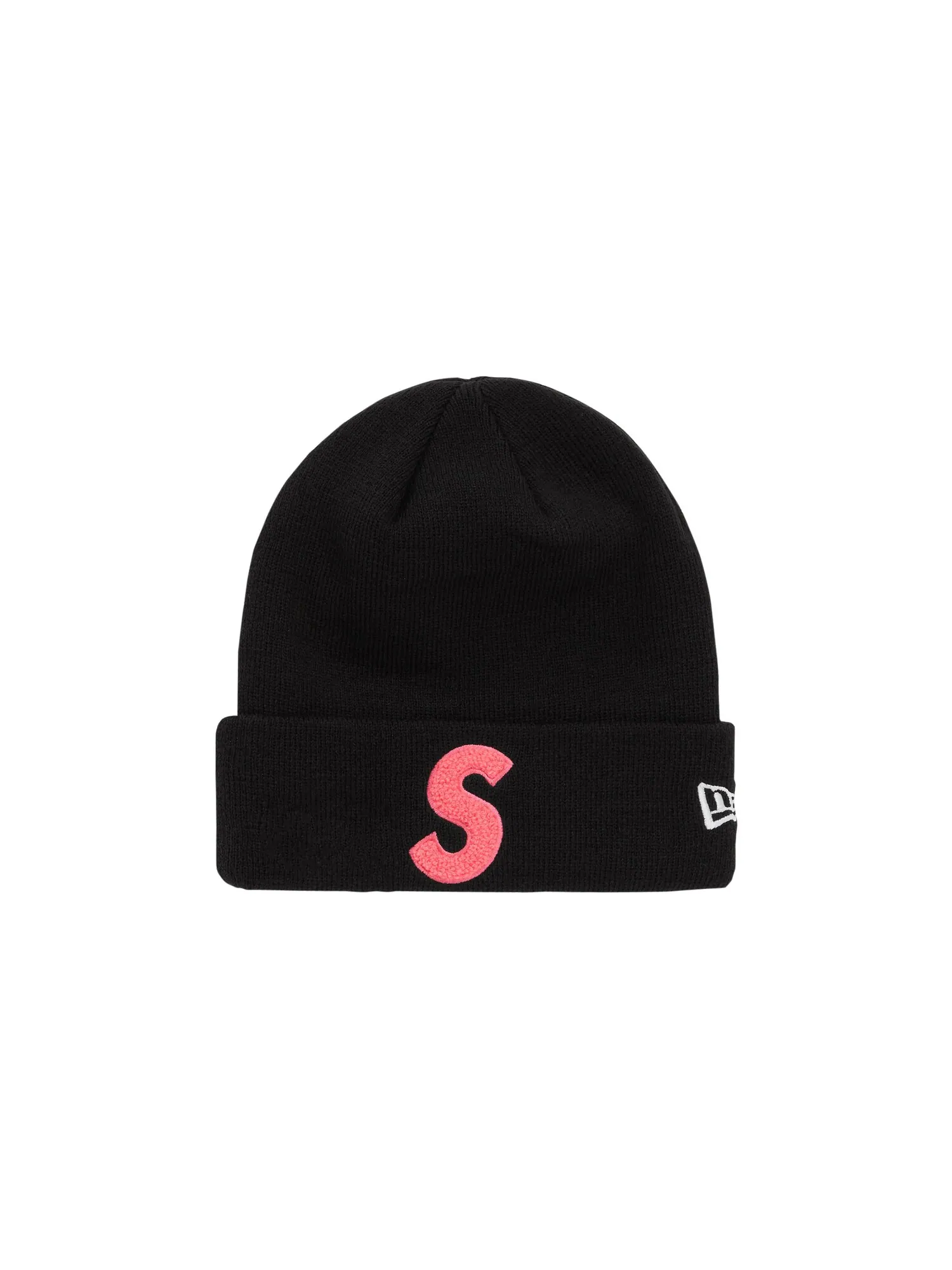 Шапка-бини с логотипом Supreme x New Era S — изображение 1 из 1, черный