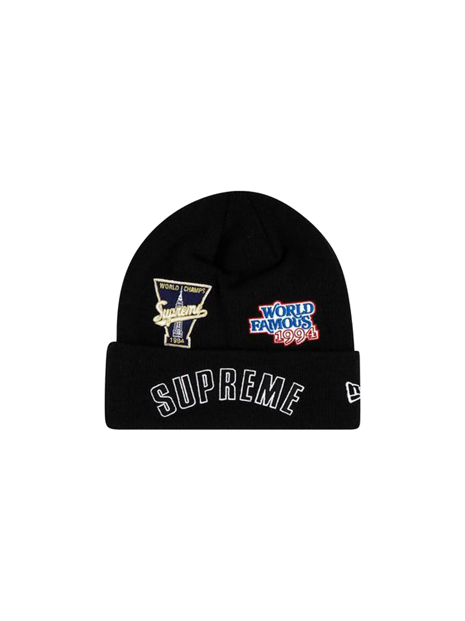 Шапка-бини Supreme x New Era x Championship — изображение 1 из 1, черный