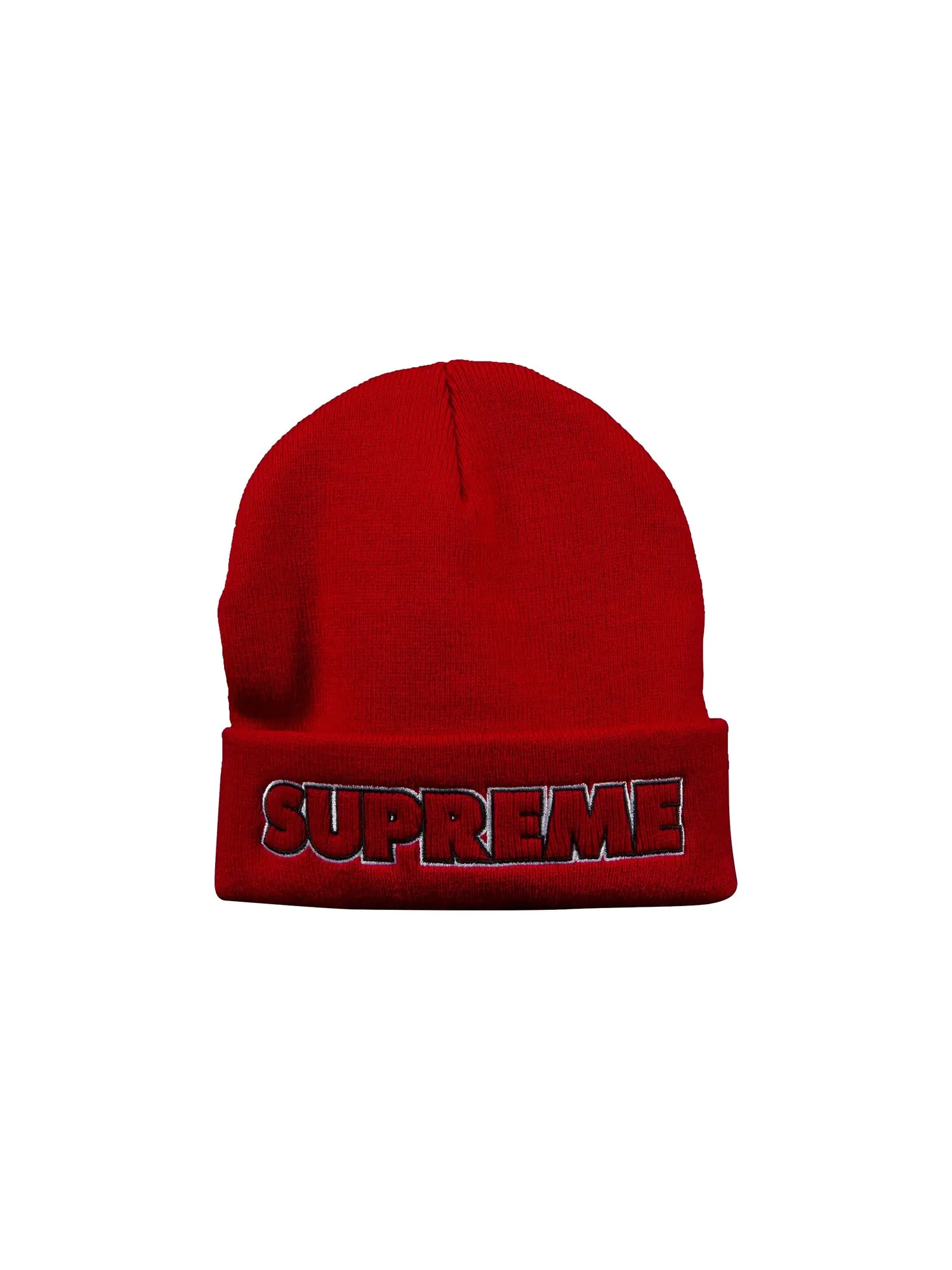 Шапка-бини Supreme Outline — изображение 1 из 2, красный