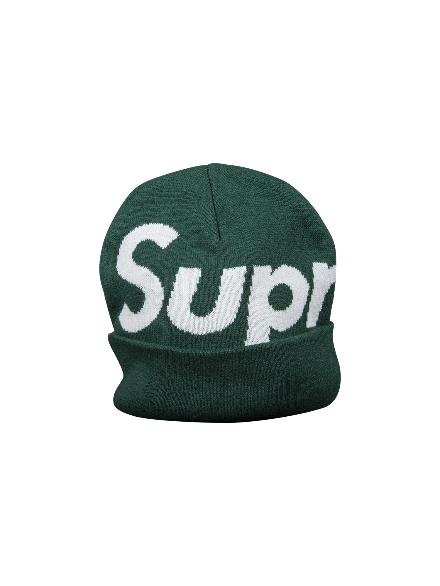Шапка-бини Supreme с большим логотипом — изображение 1 из 1, зеленый