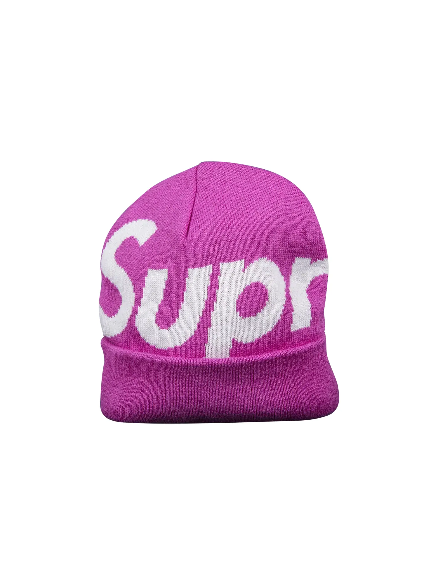 Шапка-бини Supreme с большим логотипом — изображение 1 из 1, фиолетовый