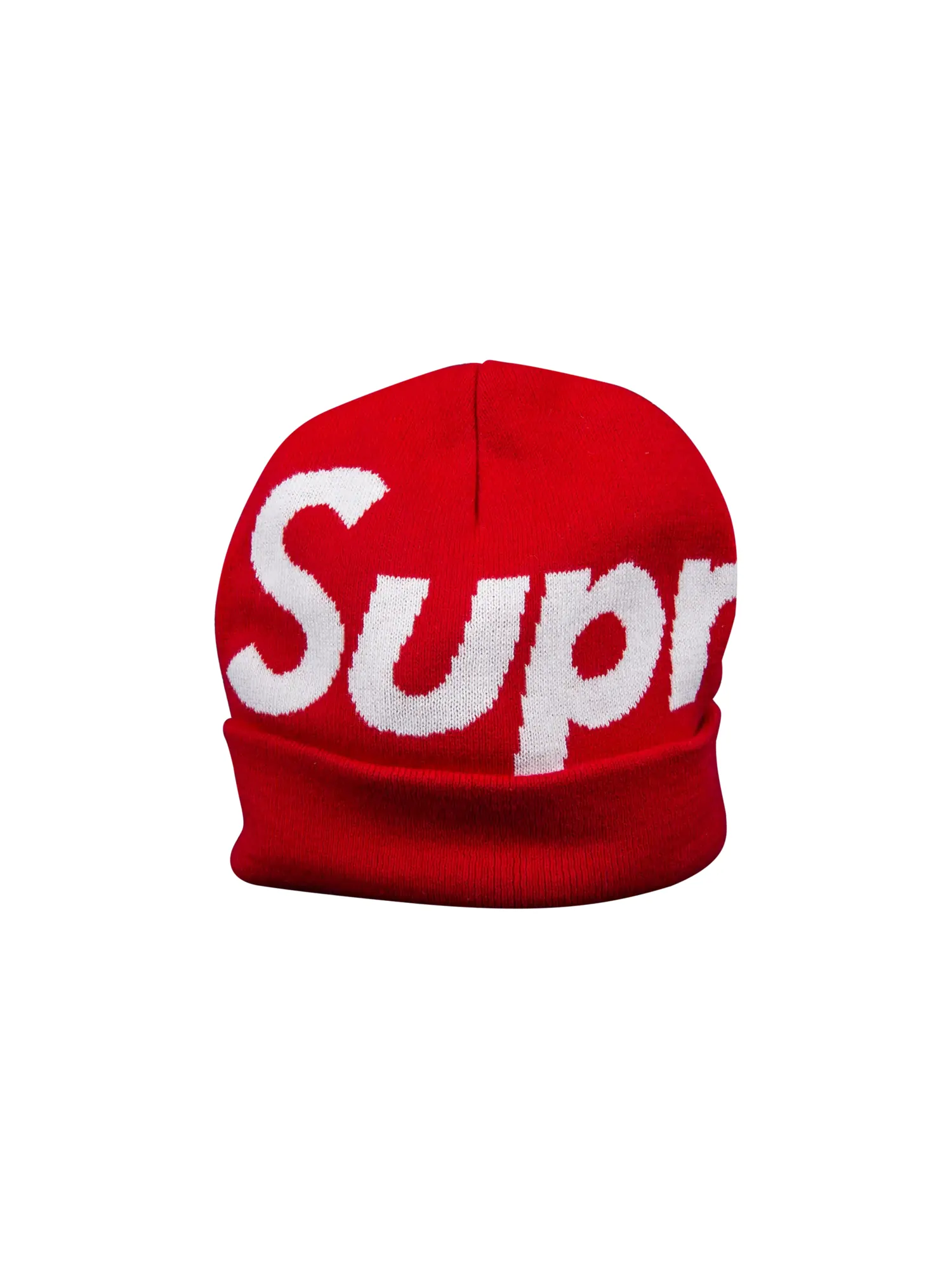 Шапка-бини Supreme с большим логотипом — изображение 1 из 1, красный