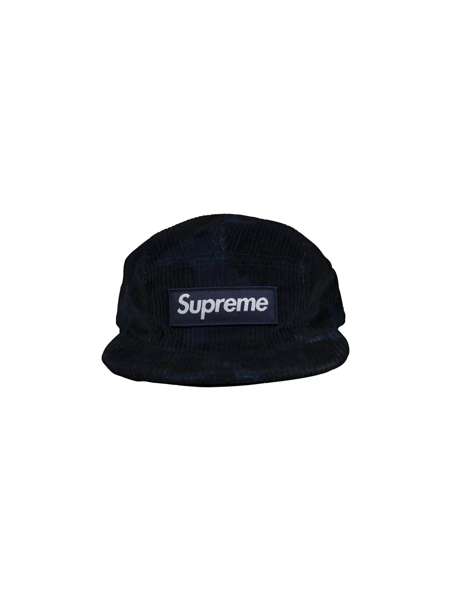 Вельветовая кепка Supreme Camo — изображение 1 из 1, синий