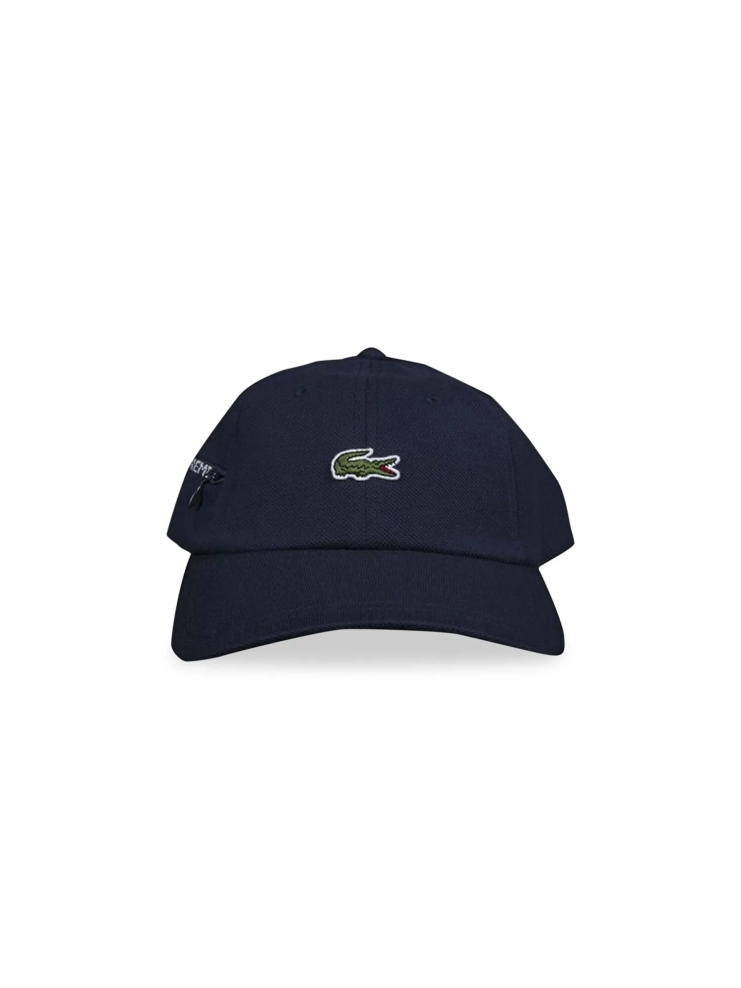 Кепка Supreme x Lacoste Pique с 6 панелями — изображение 1 из 1, темно-синий