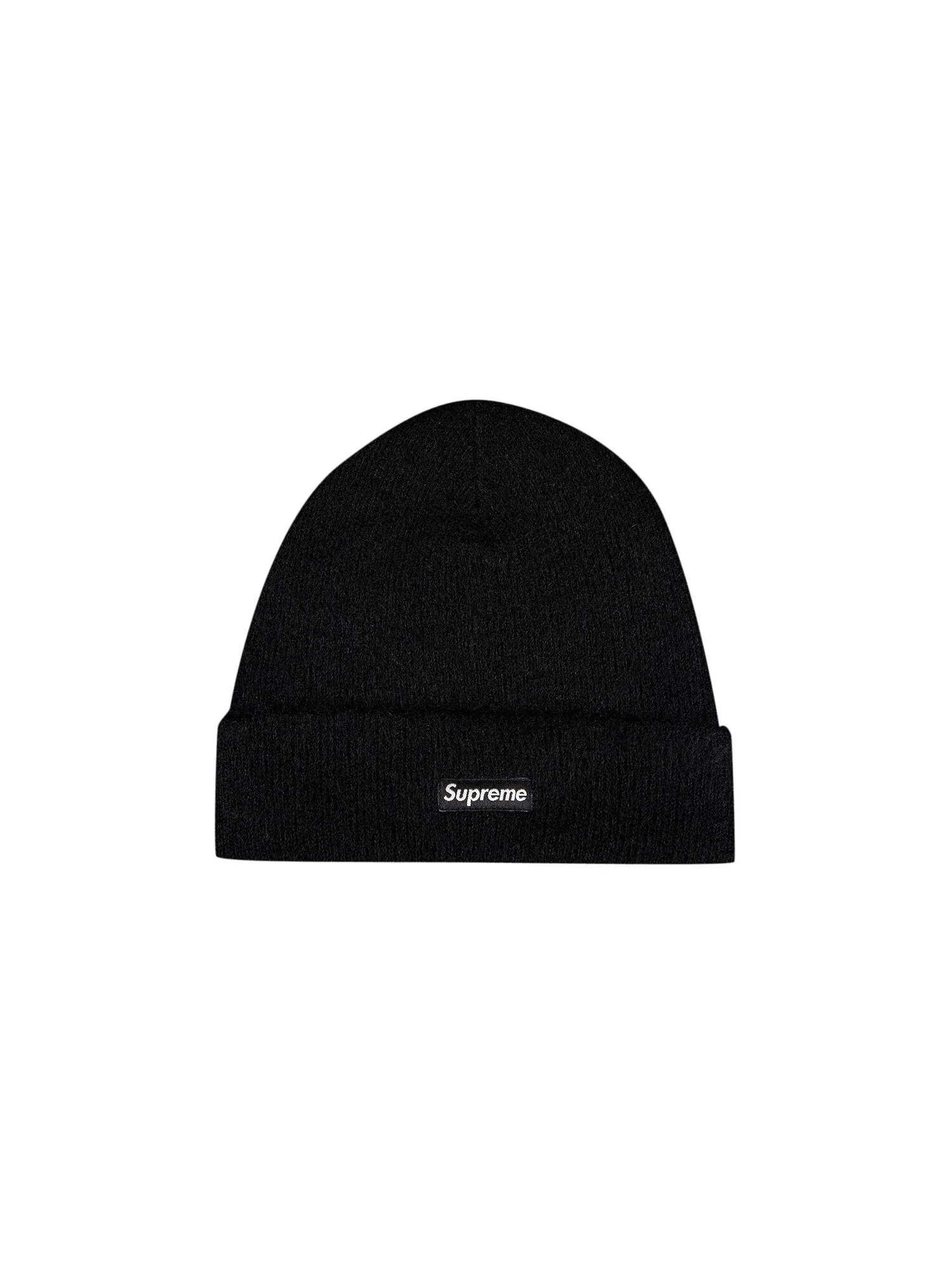 Шапка-бини Supreme из мохера — изображение 1 из 1, черный