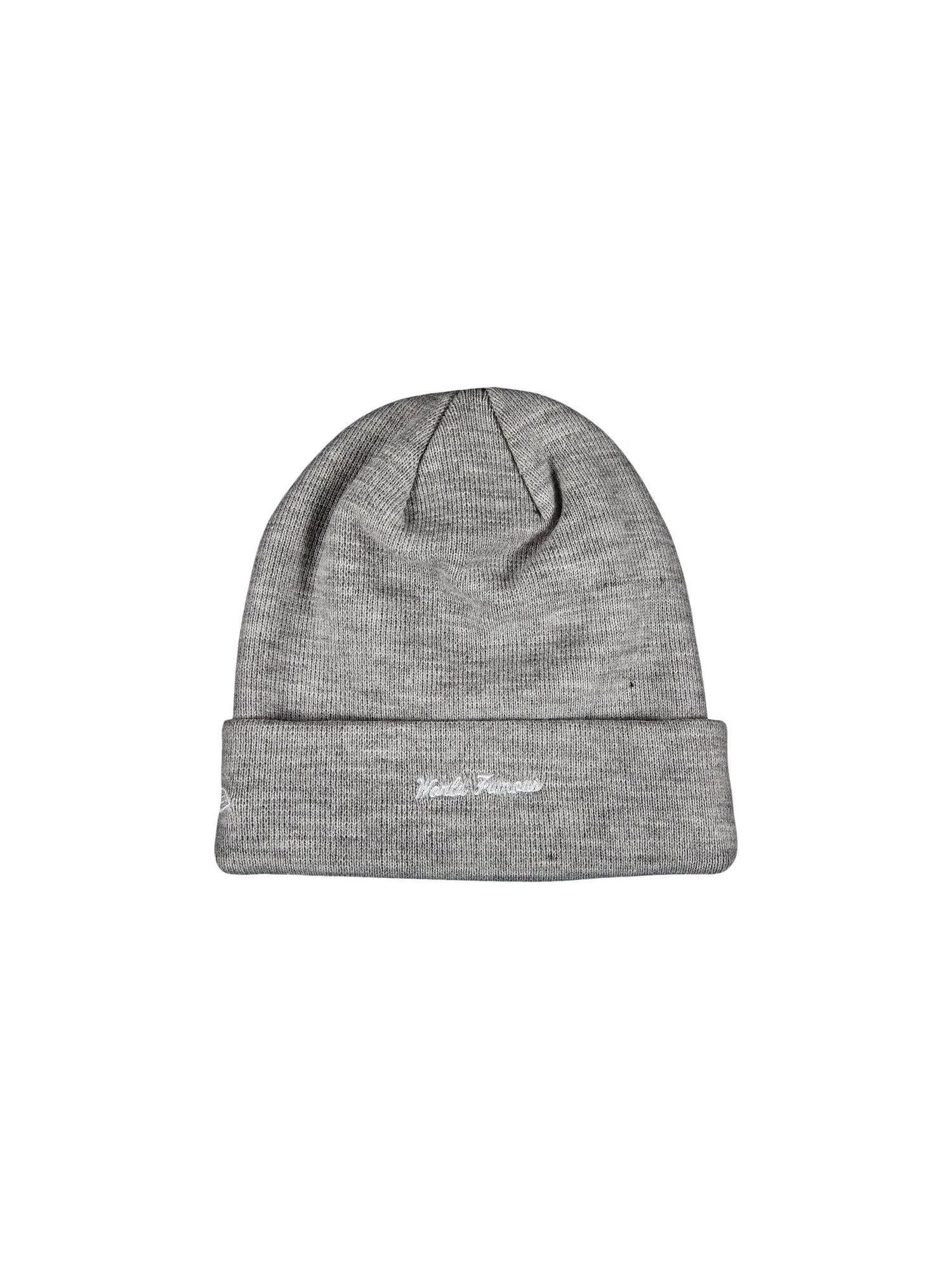 Шапка-бини Supreme x New Era Cross Box Logo — изображение 2 из 2, серый