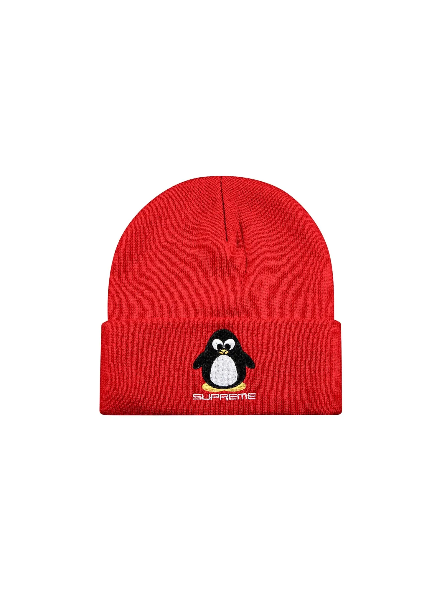 Шапка Supreme Penguin Красная — изображение 1 из 1, красный