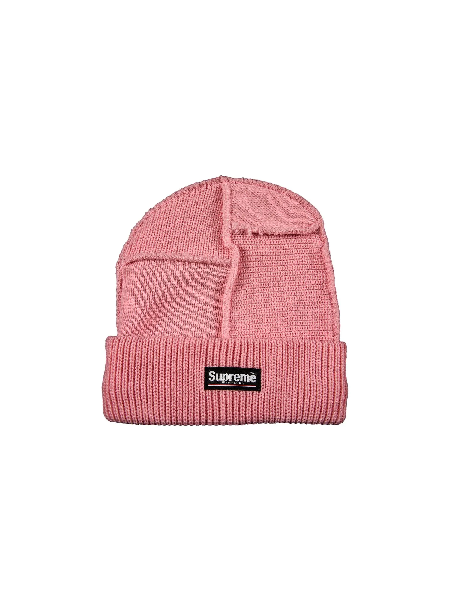 Шапка-бини Supreme со вставками — изображение 1 из 1, розовый