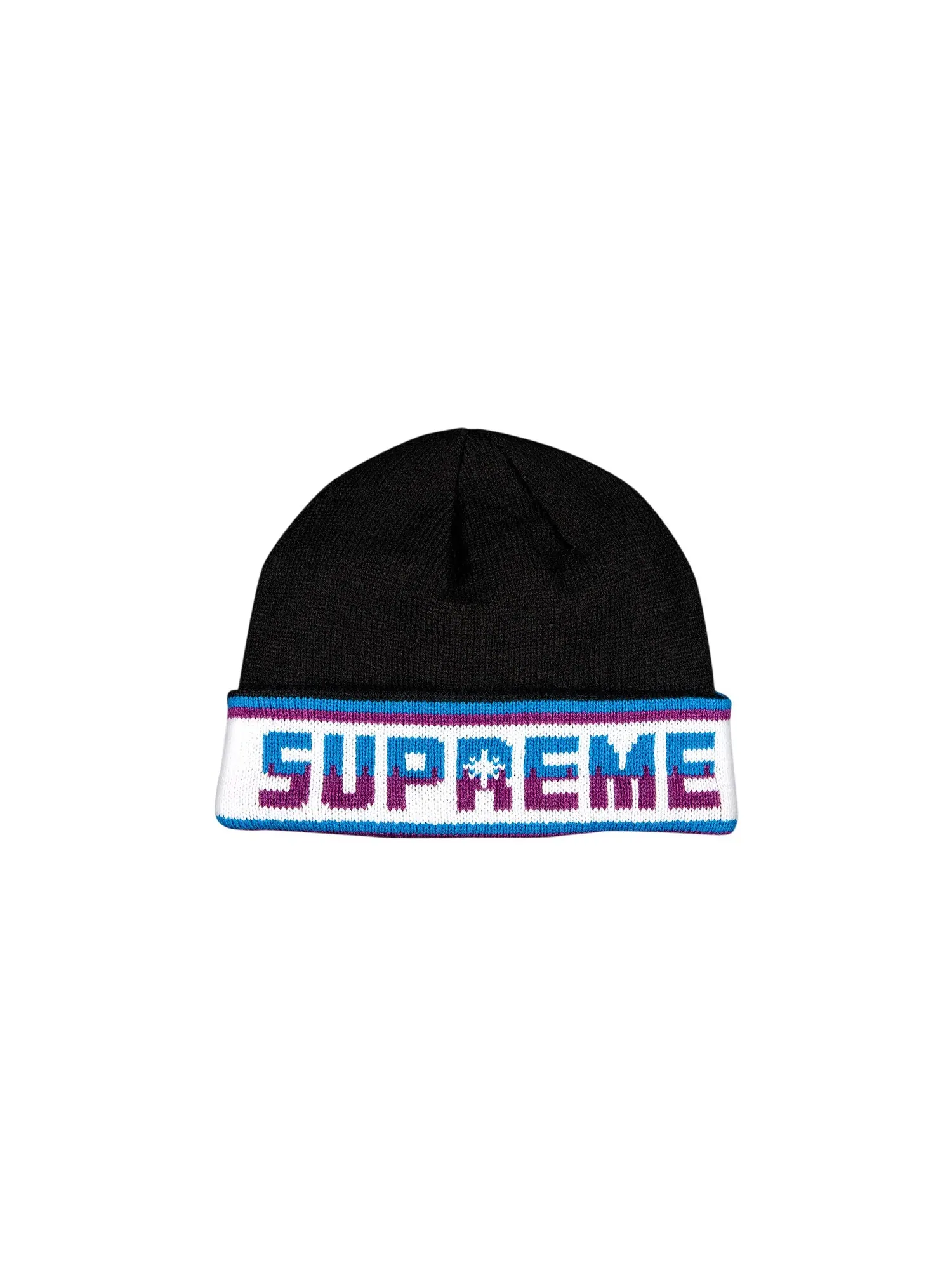 Шапка-маска для лица Supreme с двойным логотипом — изображение 1 из 2, черный