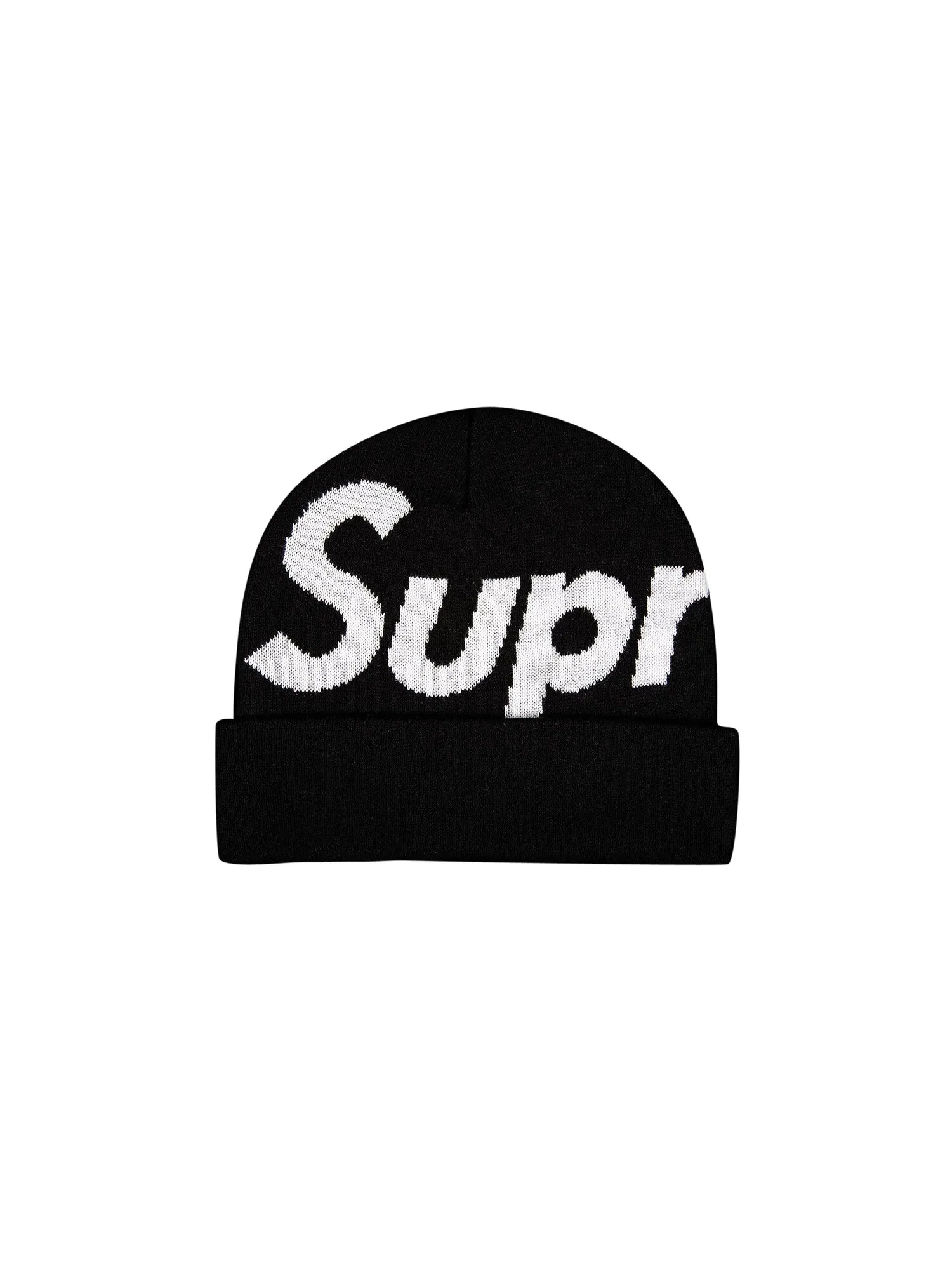 Шапка-бини Supreme с большим логотипом — изображение 1 из 2, черный