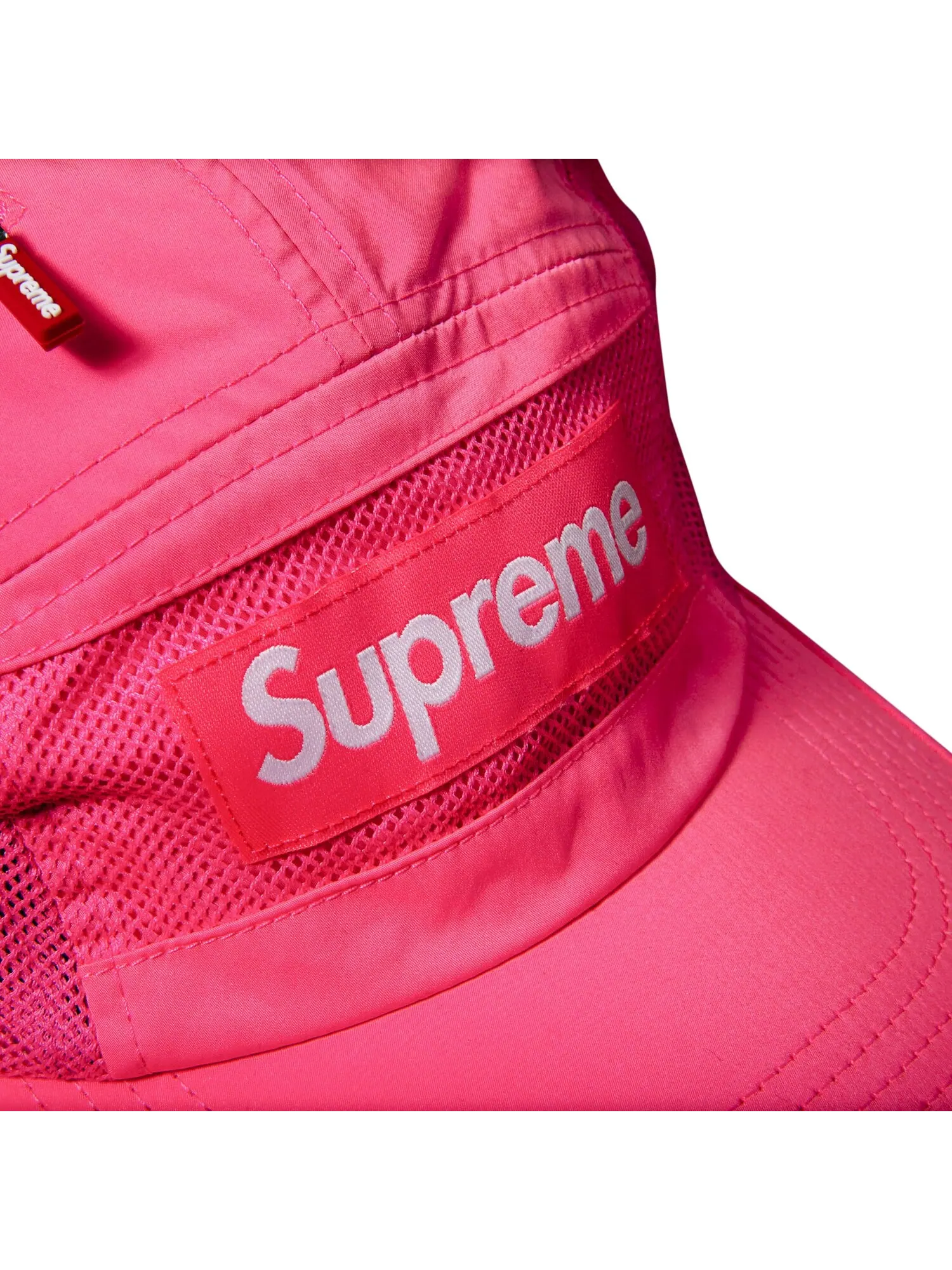 Кепка Supreme на молнии — изображение 2 из 2, розовый